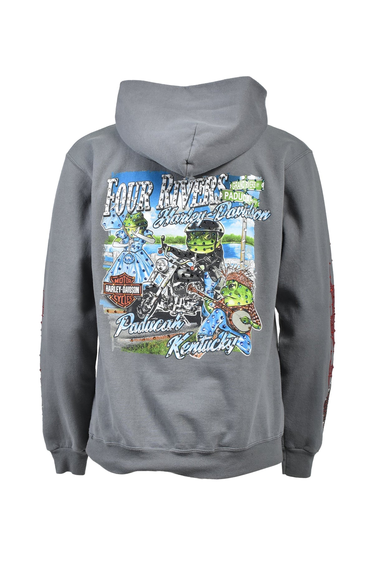 MLVINCE メルヴィンス 【本物保証】 パーカー ストリート系 メンズ FOUR RIVER HOODIE / GRY