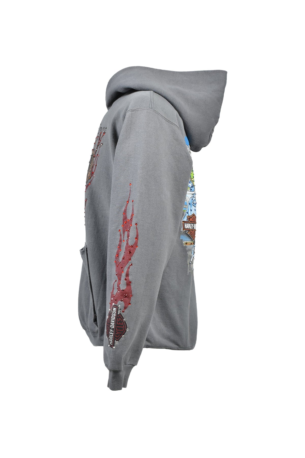 MLVINCE メルヴィンス 【本物保証】 パーカー ストリート系 メンズ FOUR RIVER HOODIE / GRY