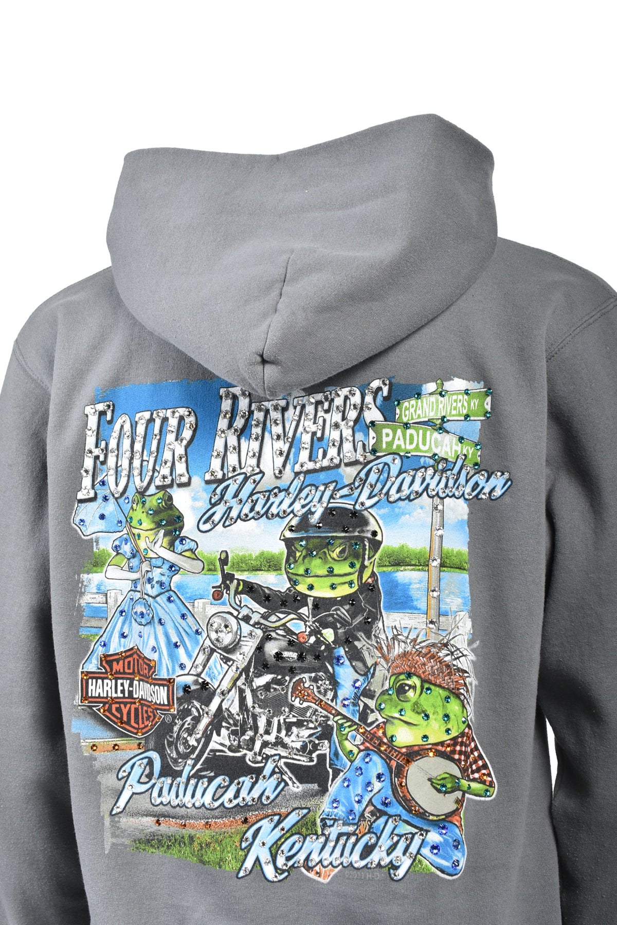 MLVINCE メルヴィンス 【本物保証】 パーカー ストリート系 メンズ FOUR RIVER HOODIE / GRY