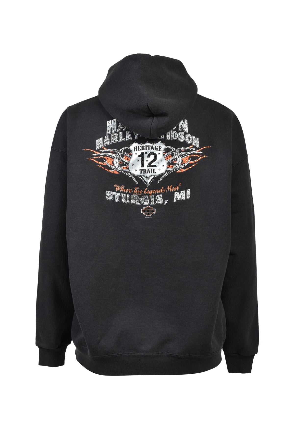 MLVINCE メルヴィンス 【本物保証】 パーカー ストリート系 メンズ STURGIS,MI HOODIE / BLK