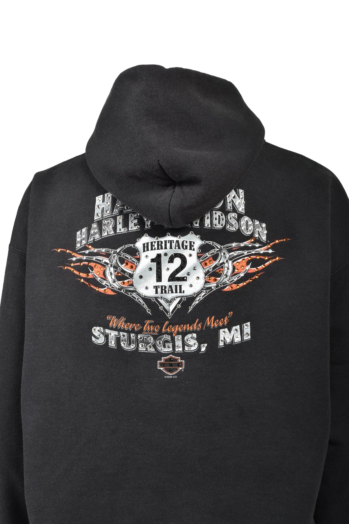 MLVINCE メルヴィンス 【本物保証】 パーカー ストリート系 メンズ STURGIS,MI HOODIE / BLK