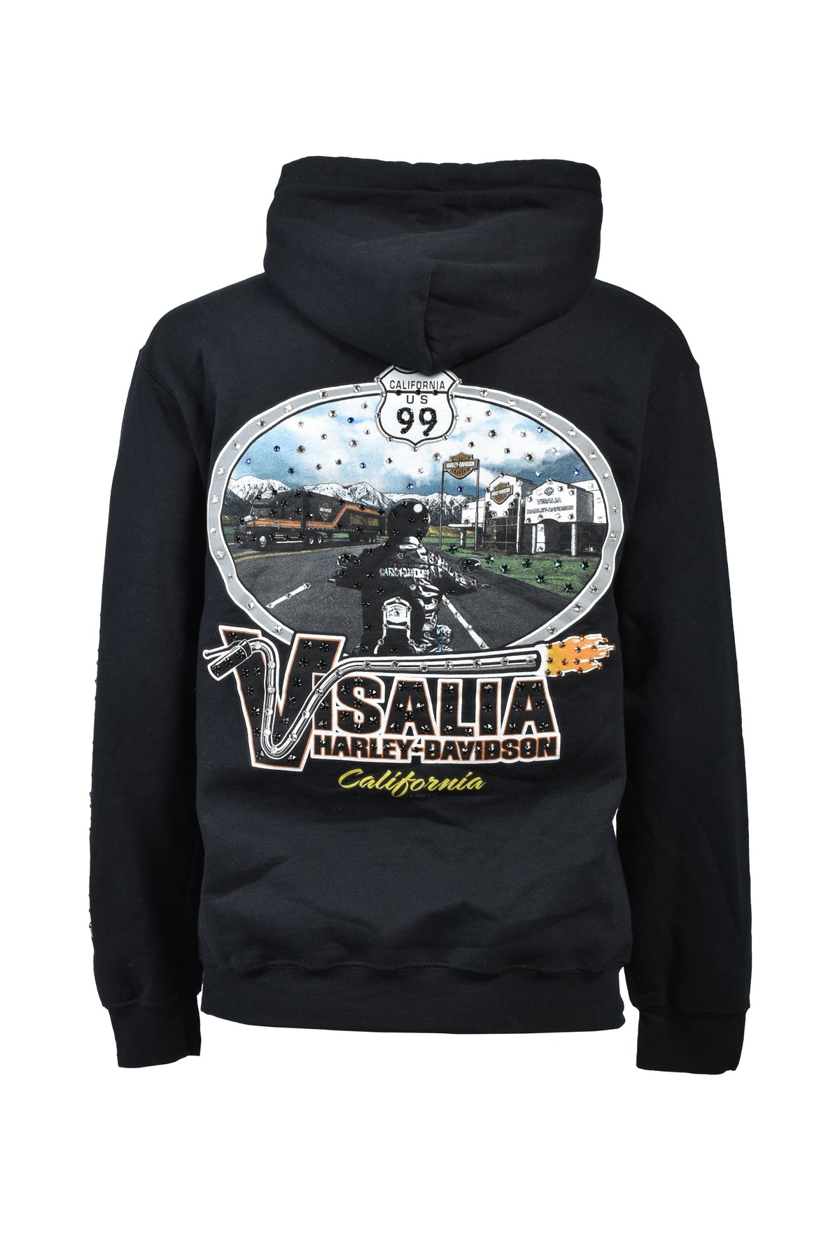 MLVINCE メルヴィンス 【本物保証】 パーカー ストリート系 メンズ VISALIA HOODIE / BLK
