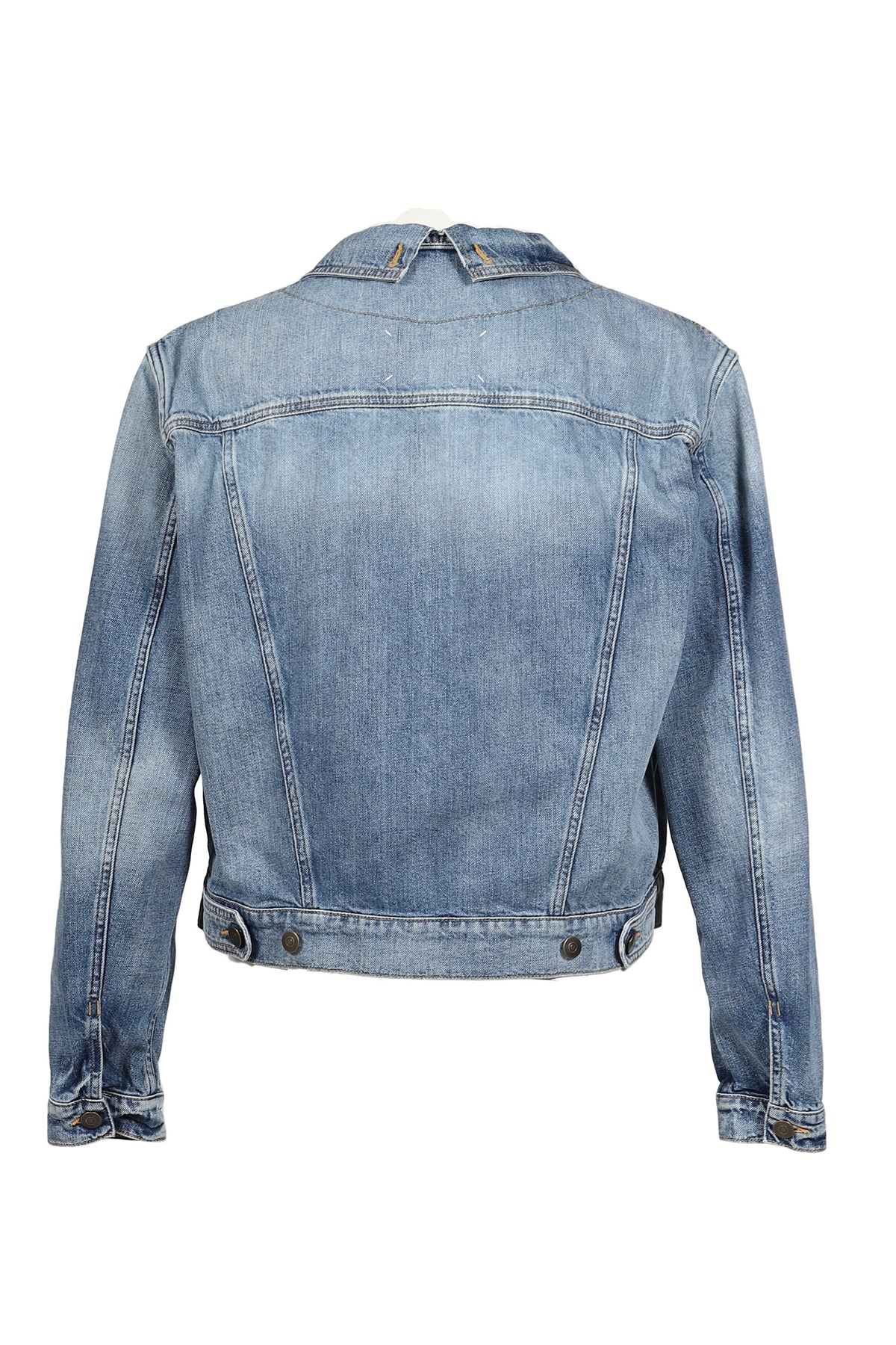 Maison Margiela メゾン マルジェラ 【本物保証】 ジャケット ストリート系 レディース FOLDABLE COLLAR DENIM JACKET / BLU DENIM VINTAGE