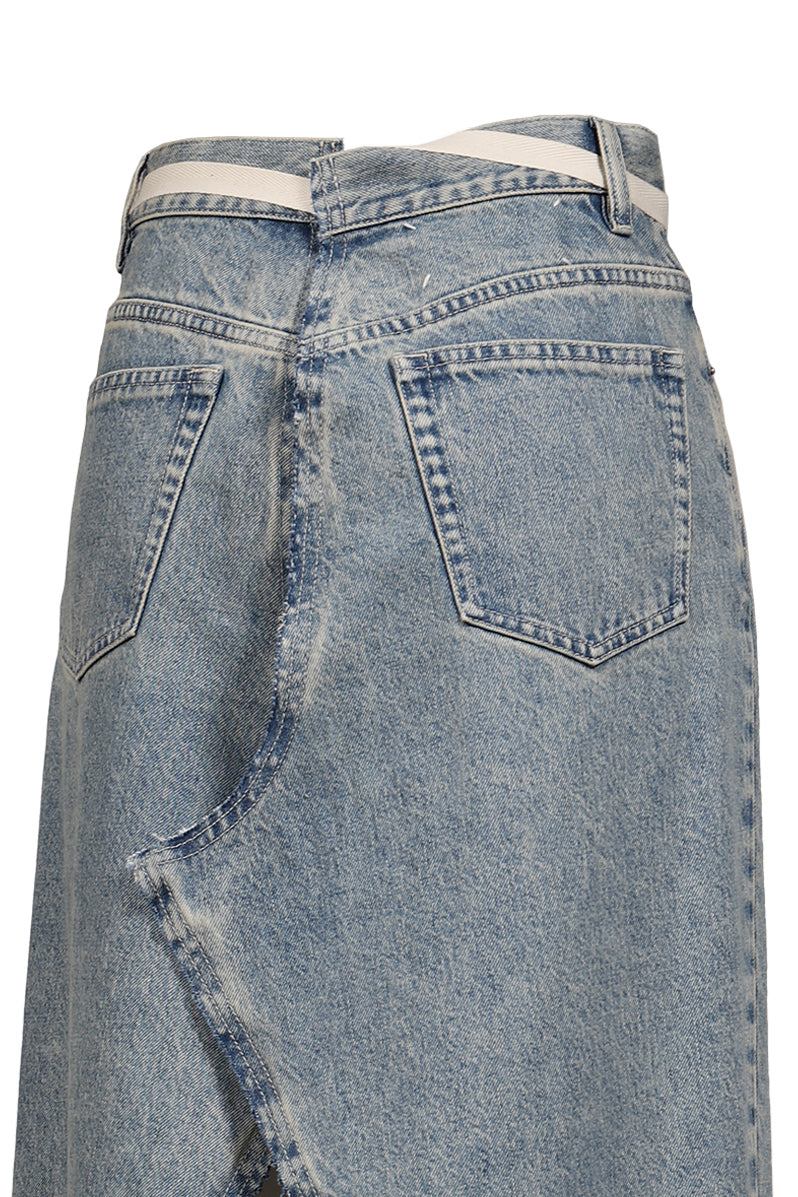 Maison Margiela メゾン マルジェラ 【本物保証】 スカート ストリート系 レディース LONG SKIRT / ICE BLU