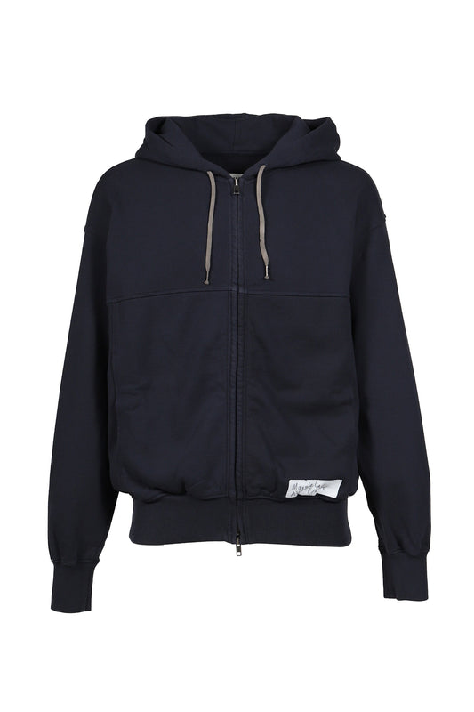 Maison Margiela メゾン マルジェラ 【本物保証】 パーカー ストリート系 レディース X-RAY ZIPPED HOODIE / BLU
