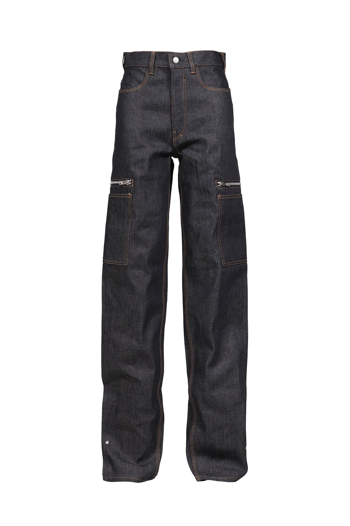 Matthew M. Williams マシュー・M・ウィリアムズ 【本物保証】 デニムパンツ ストリート系 メンズ BLUE RAW JAPANESE DENIM ZIP POCKET WORK JEAN / RAW BLU