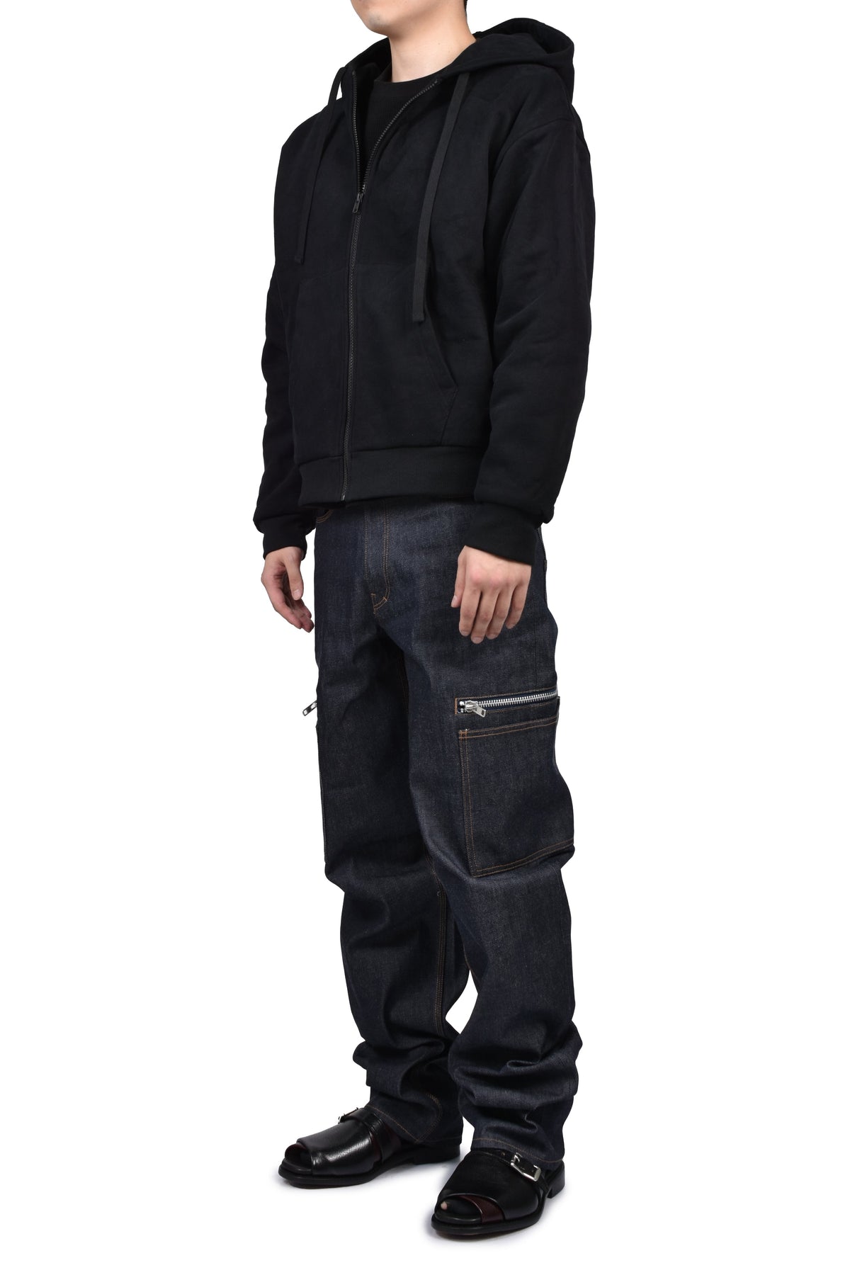 Matthew M. Williams マシュー・M・ウィリアムズ 【本物保証】 デニムパンツ ストリート系 メンズ BLUE RAW JAPANESE DENIM ZIP POCKET WORK JEAN / RAW BLU