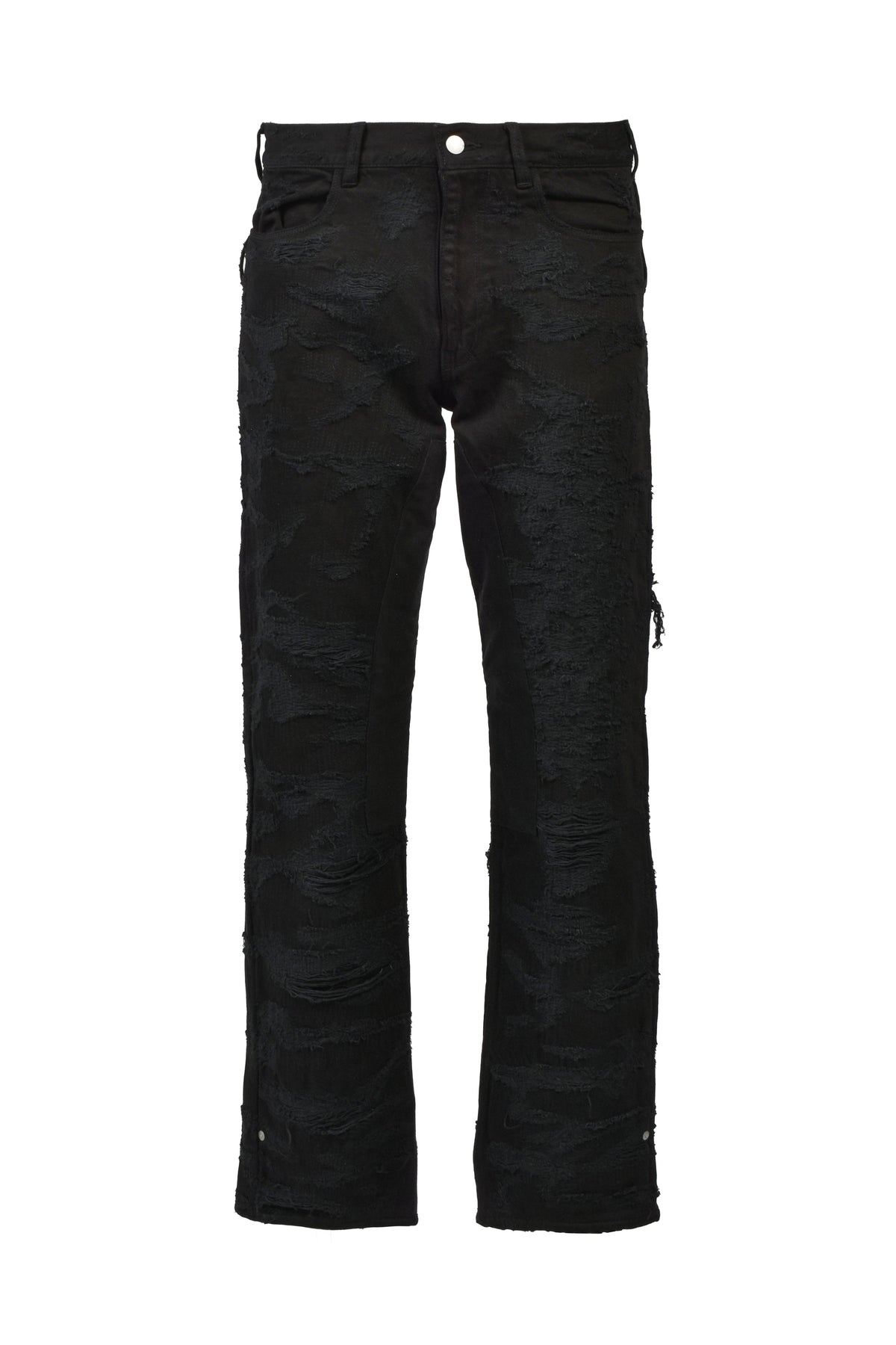Matthew M. Williams マシュー・M・ウィリアムズ 【本物保証】 デニムパンツ ストリート系 メンズ RIP & REPAIR WASHED BLACK JEAN (20TH EXCLUSIVE) / BLK