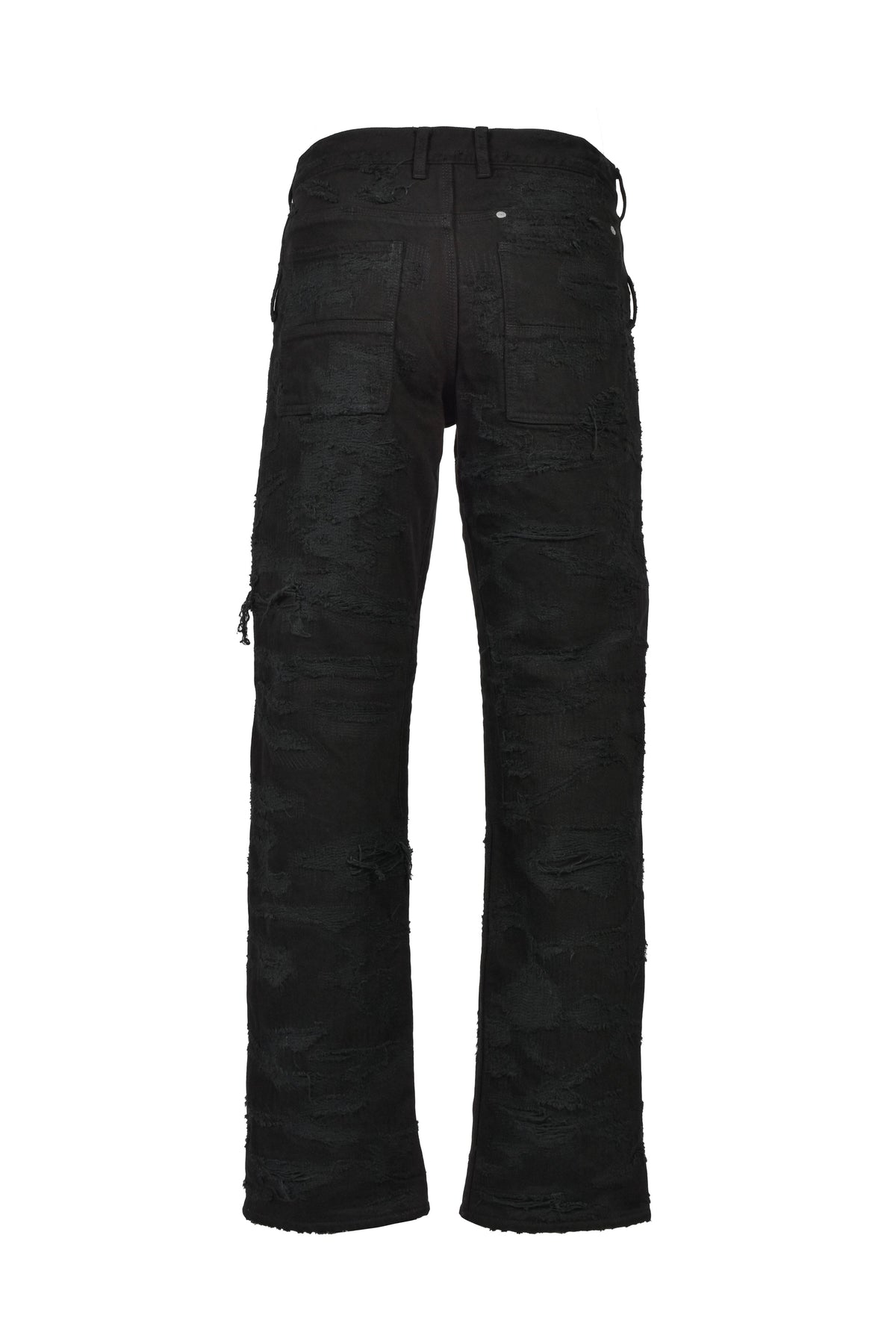 Matthew M. Williams マシュー・M・ウィリアムズ 【本物保証】 デニムパンツ ストリート系 メンズ RIP & REPAIR WASHED BLACK JEAN (20TH EXCLUSIVE) / BLK