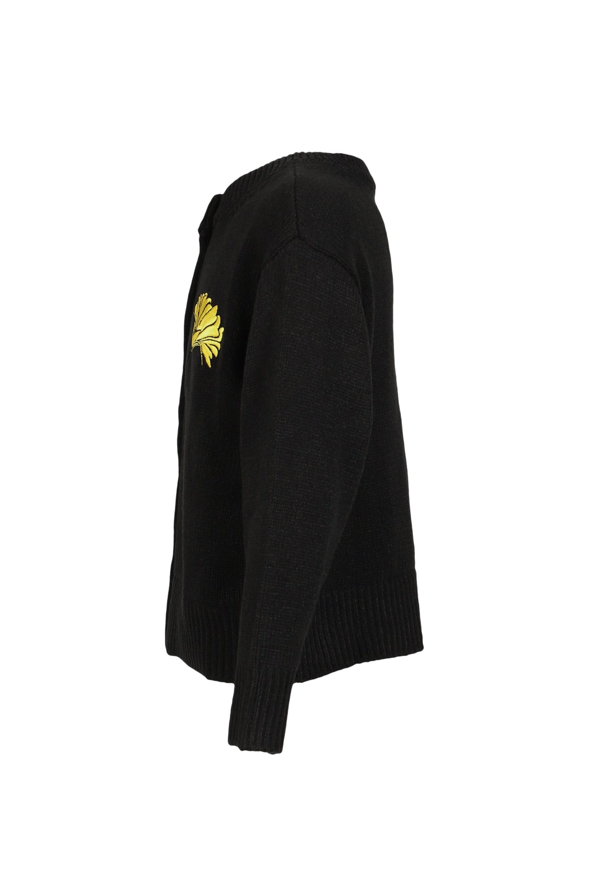NIL DUE / NIL UN TOKYO ニル デュエ / ニル アン トーキョー 【本物保証】 カーディガン ストリート系 メンズ EMBROIDERY KNIT CARDIGAN / BLK