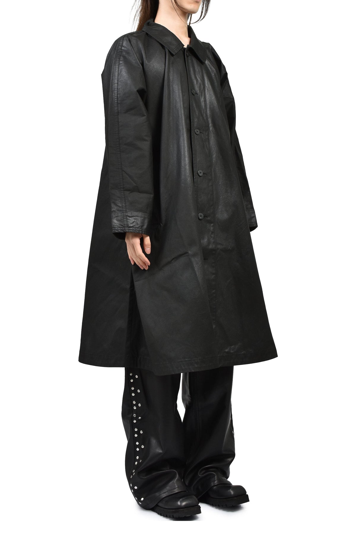 PORTER CLASSIC 【本物保証】 コート ストリート系 メンズ CINCINNATI SWING COAT / BLK