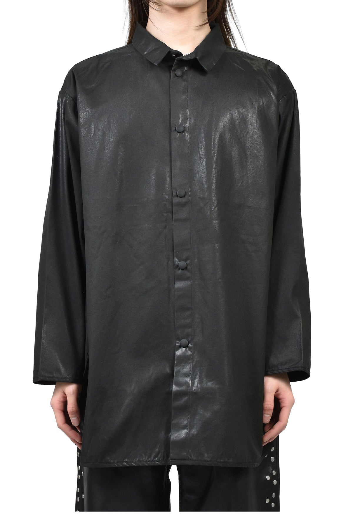 PORTER CLASSIC 【本物保証】 シャツ ストリート系 メンズ CINCINNATI SHIRT JACKET / BLK