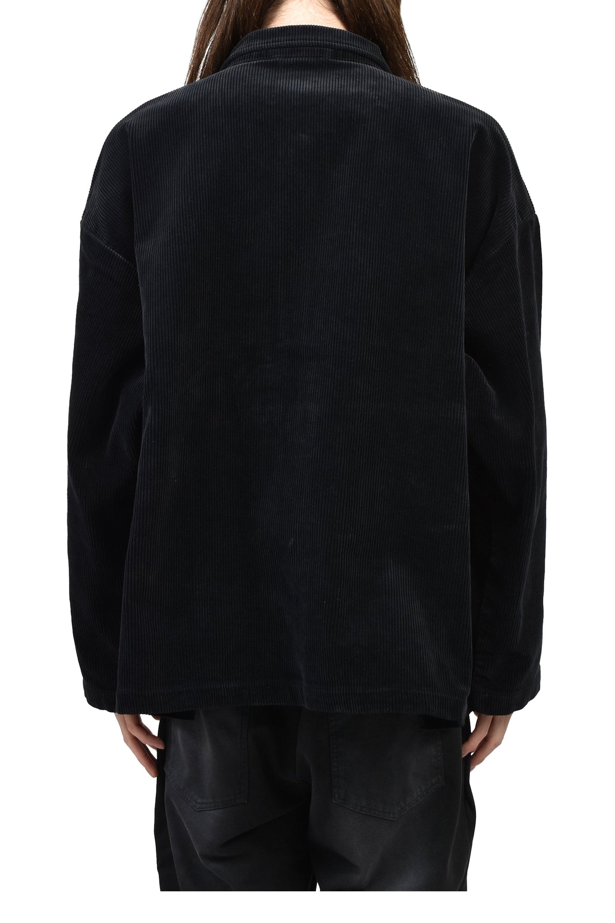 PORTER CLASSIC 【本物保証】 ジャケット ストリート系 メンズ CORDUROY ZIP JACKET / BLK