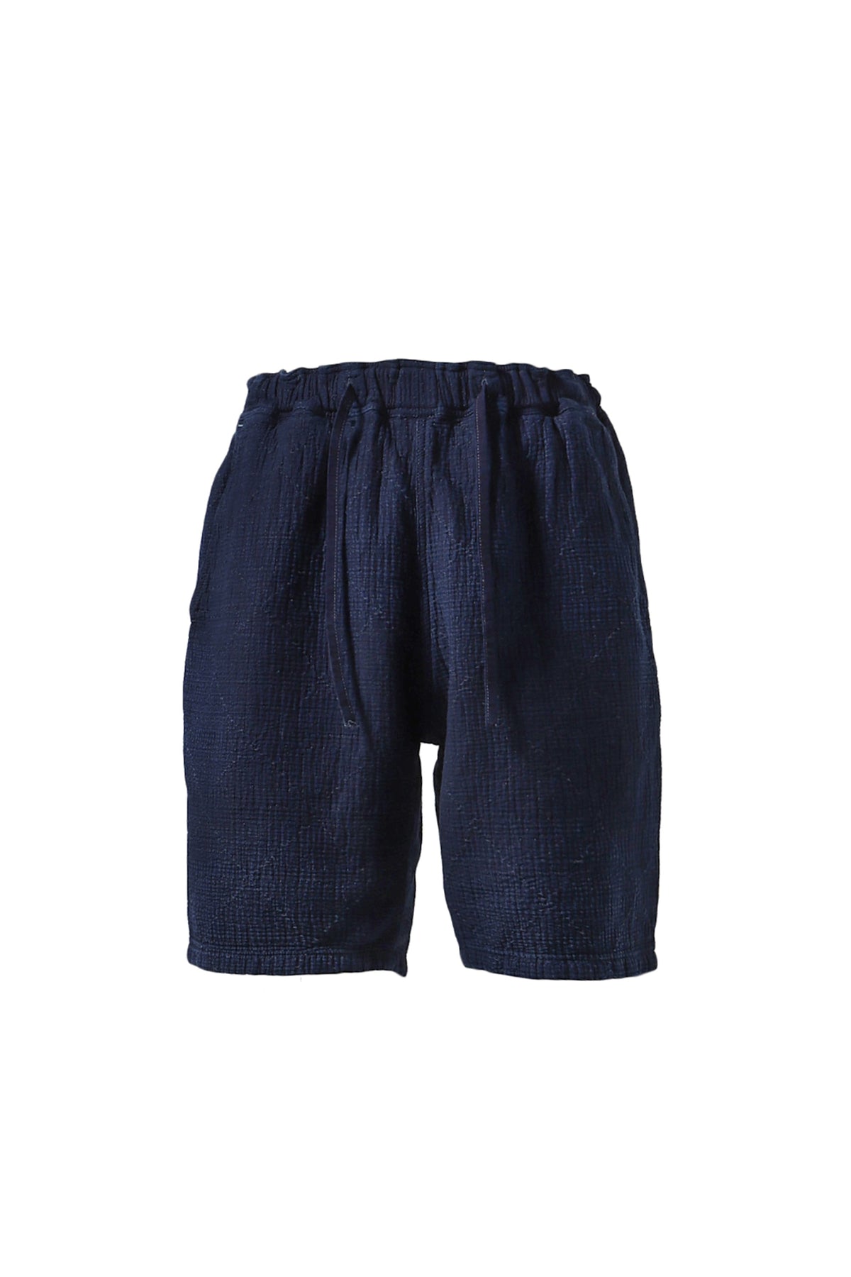 PORTER CLASSIC 【本物保証】 ショートパンツ ストリート系 メンズ NEW SASHIKO LIGHT SHORTS / BLU