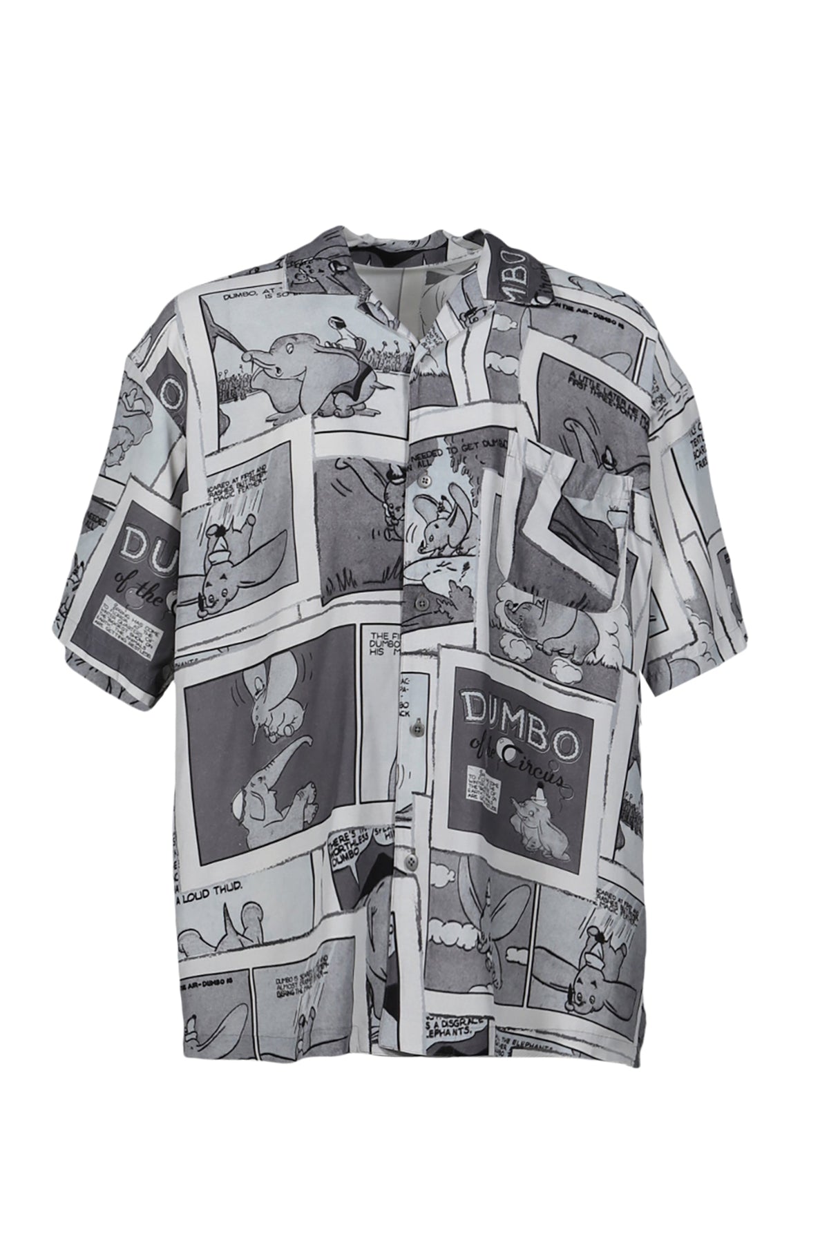PORTER CLASSIC 【本物保証】 シャツ ストリート系 メンズ DISNEY ALOHA SHIRT DUMBO / BLK
