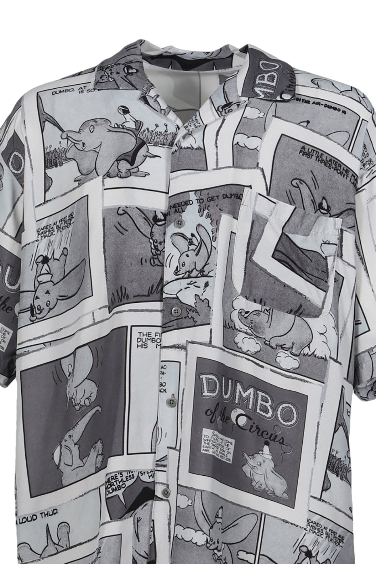 PORTER CLASSIC 【本物保証】 シャツ ストリート系 メンズ DISNEY ALOHA SHIRT DUMBO / BLK