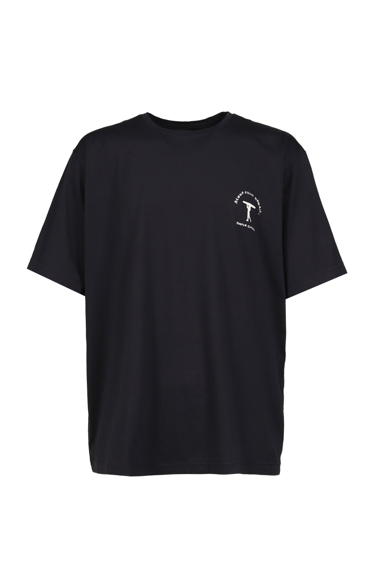 PORTER CLASSIC 【本物保証】 Tシャツ ストリート系 メンズ HAWAIIAN LOCAL T-SHIRT / NVY