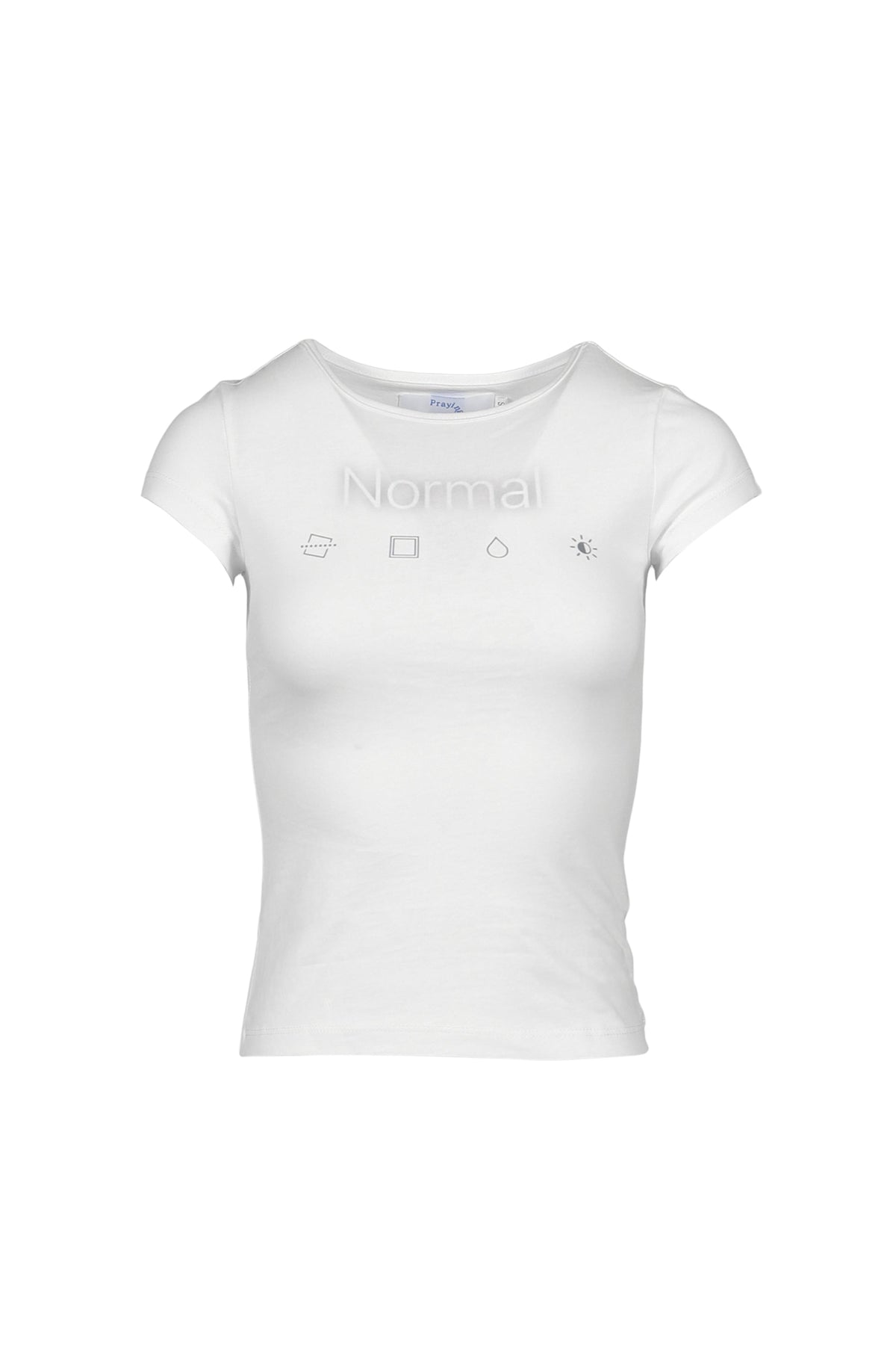 PRAYING 【本物保証】 Tシャツ ストリート系 レディース NORMAL TEE / WHT