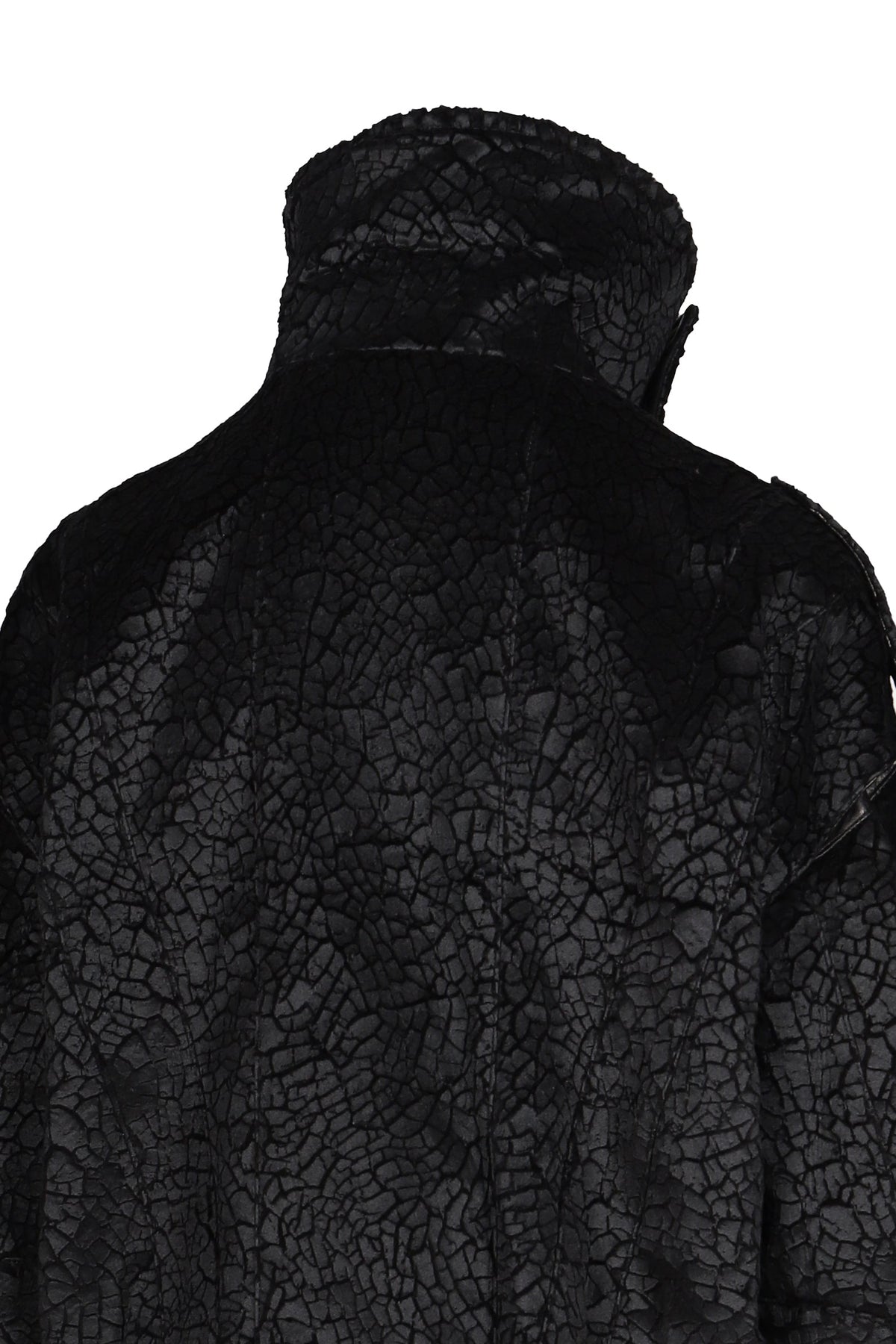 R13【本物保証】 ジャケット ストリート系 レディース BOYFRIEND MOTO JACKET WITH FUNNEL NECK / BLK
