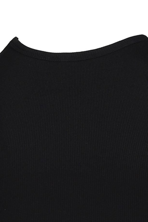 R13【本物保証】 Tシャツ ストリート系 レディース DISTRESSED TANK / BLK