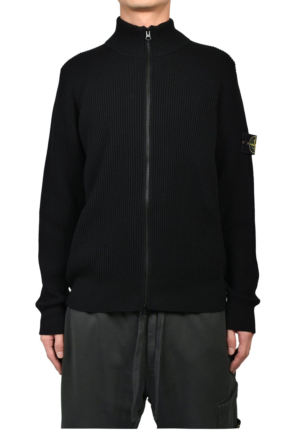 STONE ISLAND ストーンアイランド 【本物保証】 カーディガン ストリート系 メンズ CARDIGAN / BLK