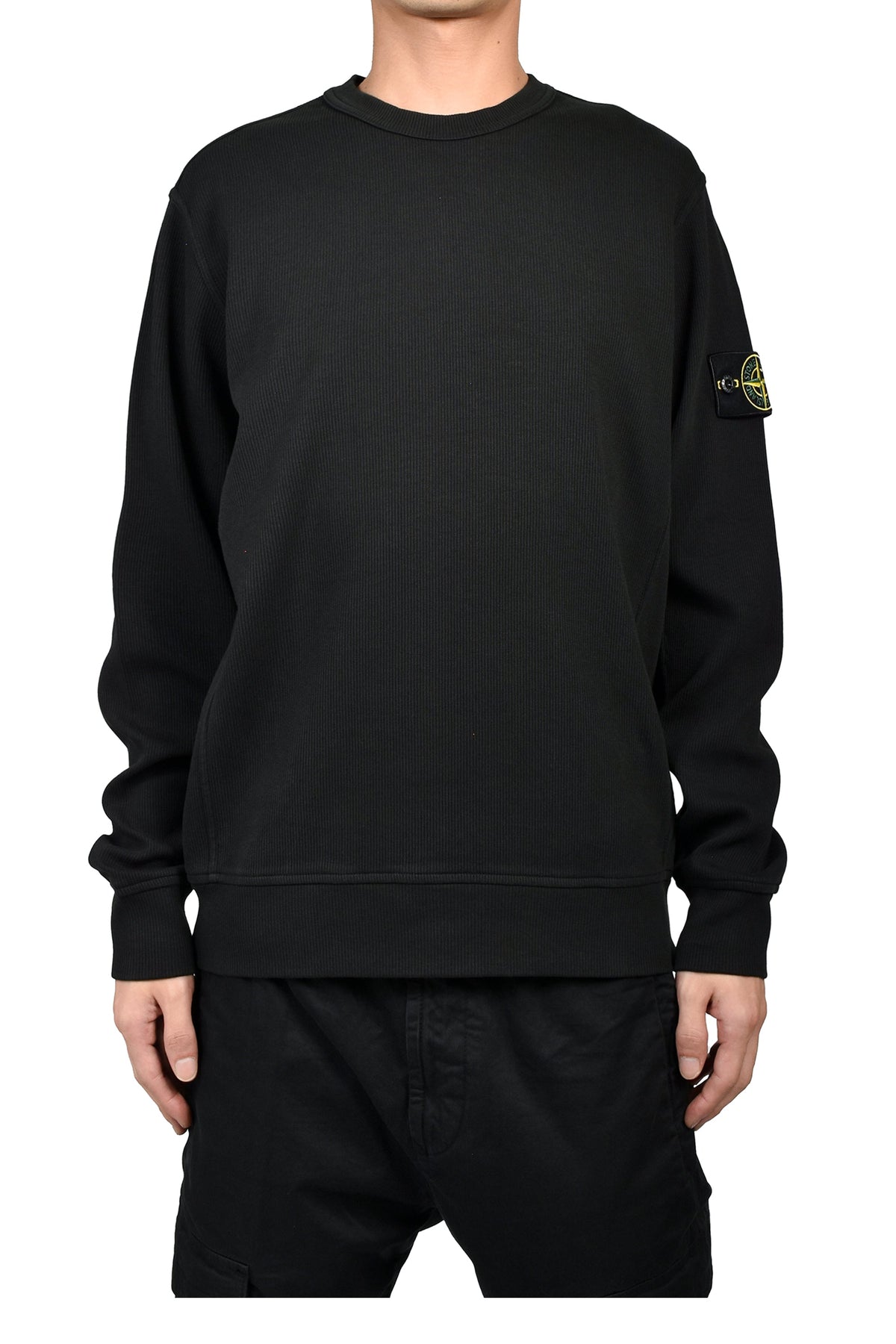 STONE ISLAND ストーンアイランド 【本物保証】 Tシャツ ストリート系 メンズ SWEATSHIRT / BLK