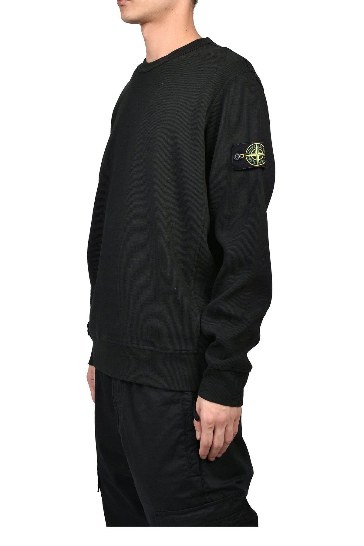 STONE ISLAND ストーンアイランド 【本物保証】 Tシャツ ストリート系 メンズ SWEATSHIRT / BLK
