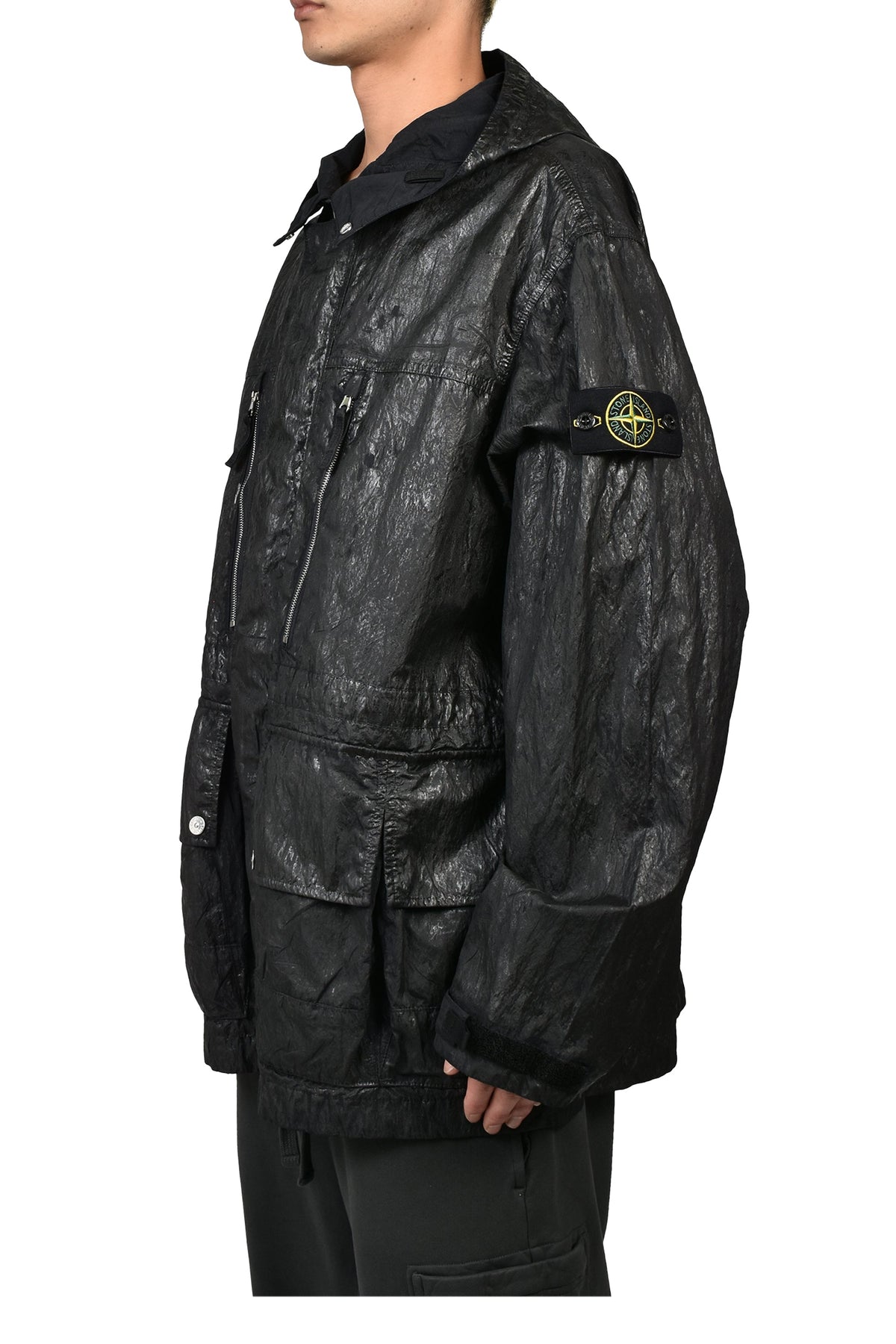 STONE ISLAND ストーンアイランド 【本物保証】 ジャケット・アウター ストリート系 メンズ SHORT PARKA / BLK