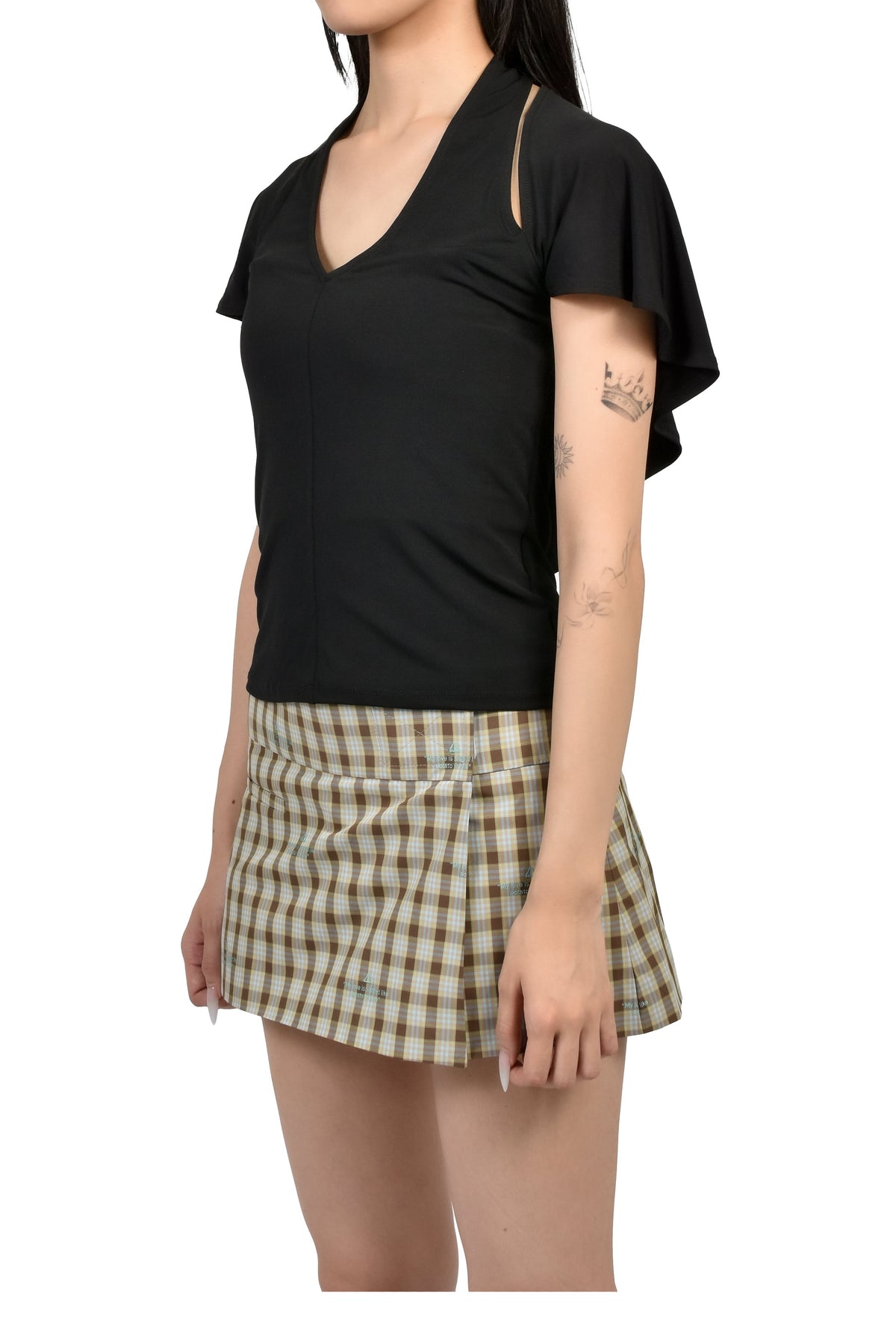 SANDY LIANG 【本物保証】 Tシャツ ストリート系 レディース BELLINI TOP / BLK