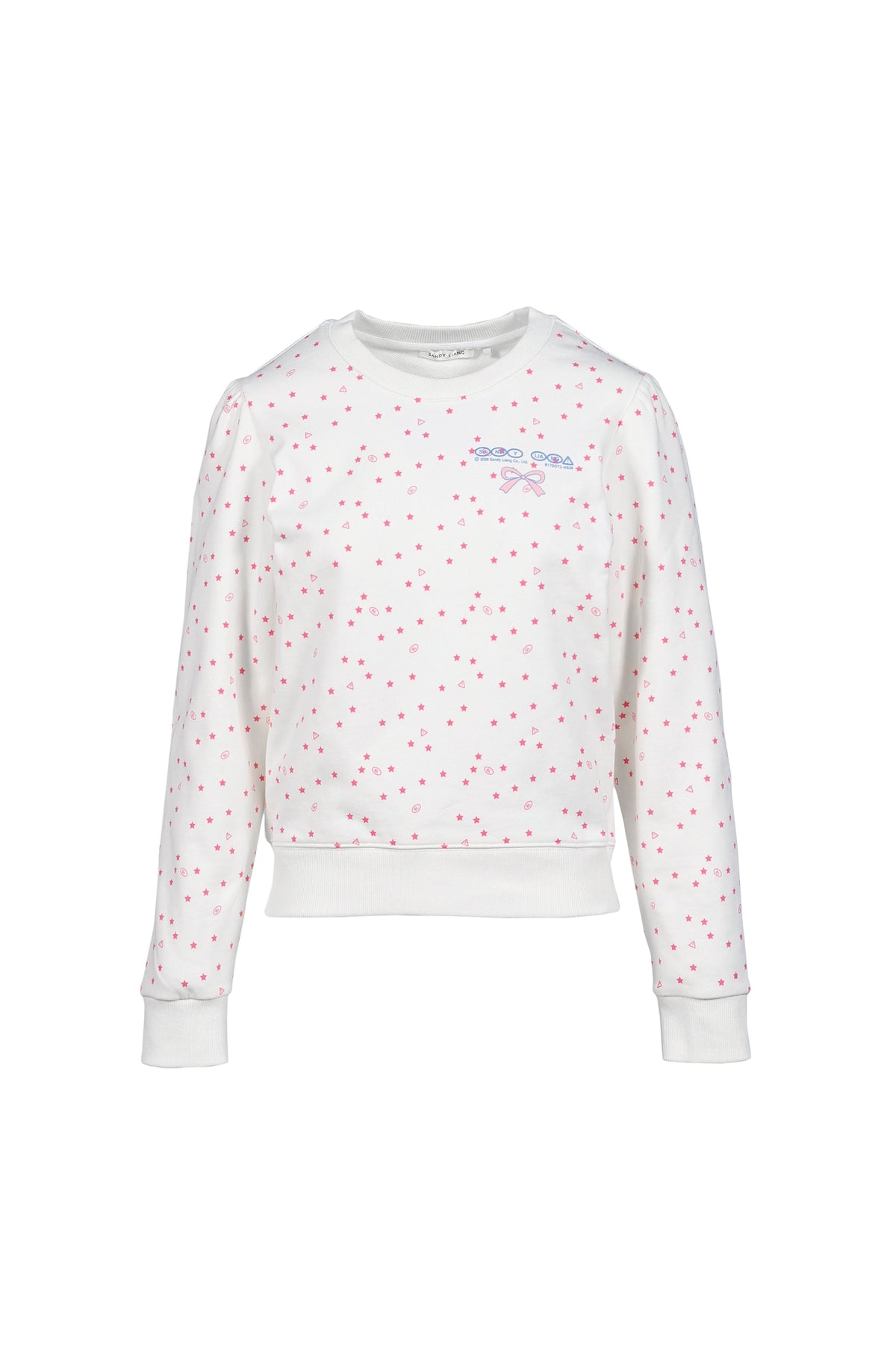 SANDY LIANG 【本物保証】 トレーナー ストリート系 レディース POLKA SWEATSHIRT / WHT