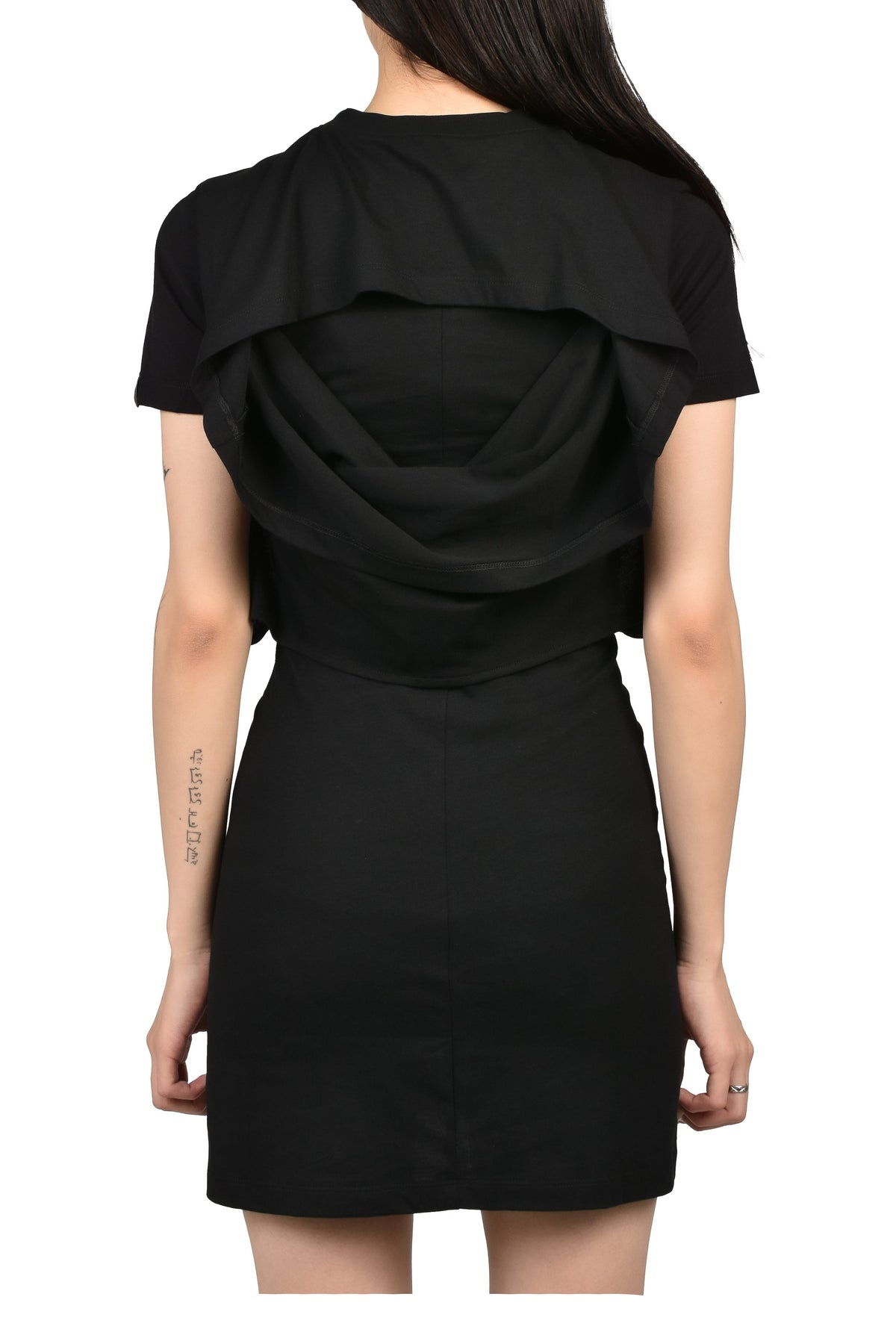 SRVC 【本物保証】 Tシャツ ストリート系 レディース TEE DRESS / BLK