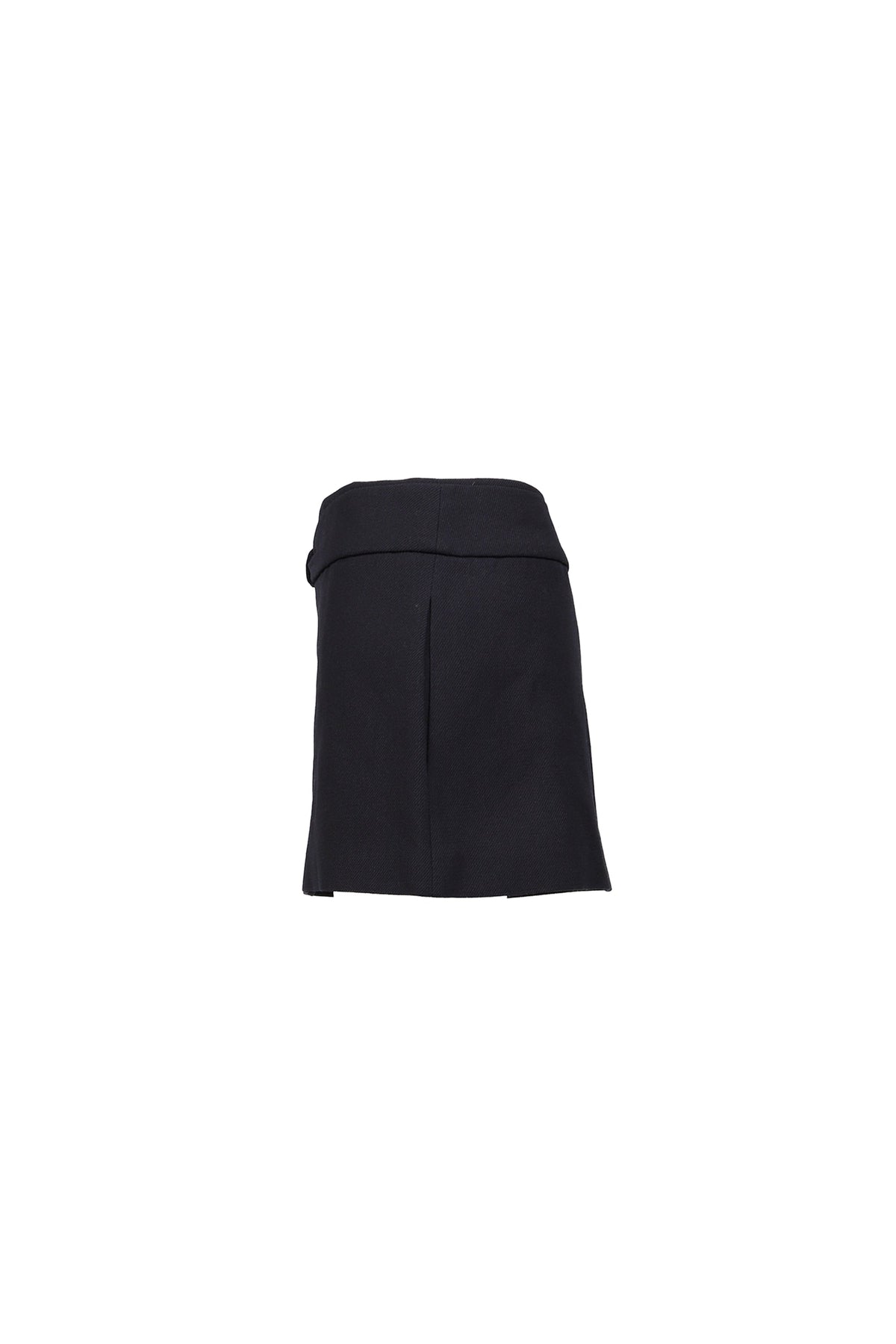 SHUSHU/TONG 【本物保証】 スカート ストリート系 レディース BOW LOW-WAIST MINI SKIRT / NVY