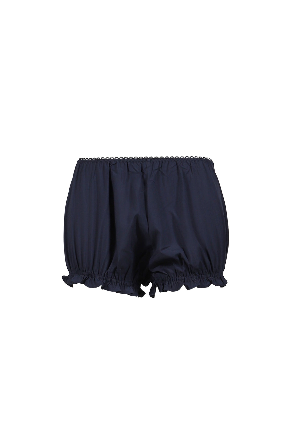 SHUSHU/TONG 【本物保証】 スカート ストリート系 レディース HAND-SEWN FLORAL WAIST SHORT SKIRT / NVY