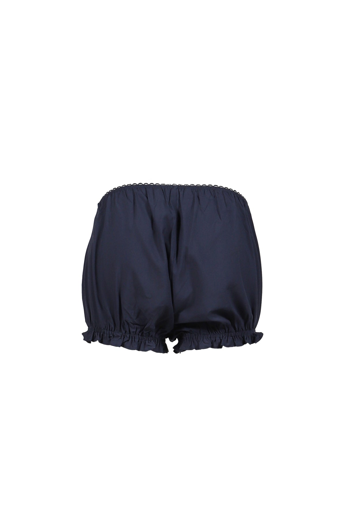 SHUSHU/TONG 【本物保証】 スカート ストリート系 レディース HAND-SEWN FLORAL WAIST SHORT SKIRT / NVY