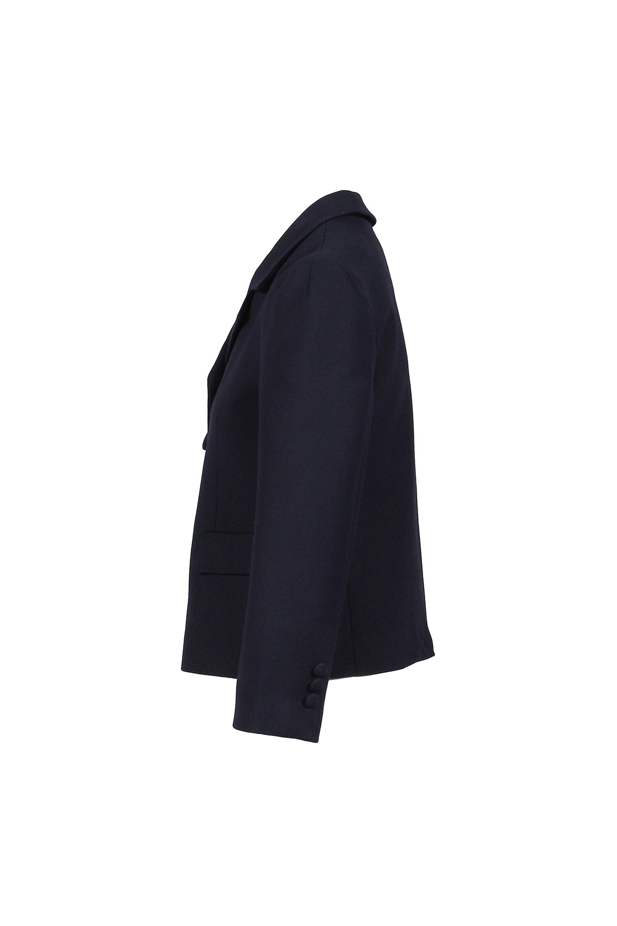 SHUSHU/TONG 【本物保証】 ジャケット ストリート系 レディース LAPEL SHORT JACKET / NVY