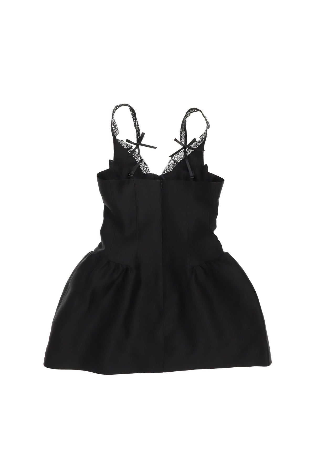 SHUSHU/TONG 【本物保証】 ワンピース ストリート系 レディース LACE TRIM BUSTIER DRESS / BLK