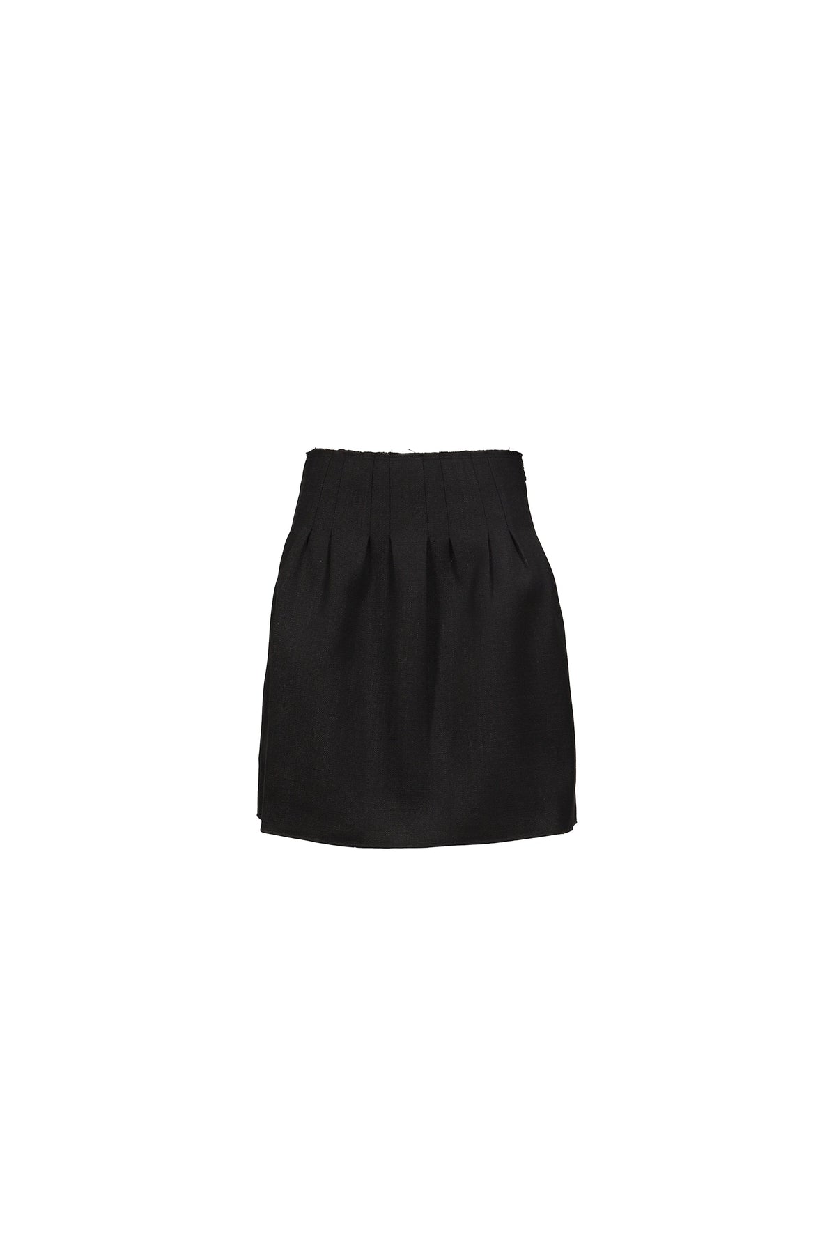 SHUSHU/TONG 【本物保証】 スカート ストリート系 レディース LOW-WAIST PLEATED SKIRT / NVY