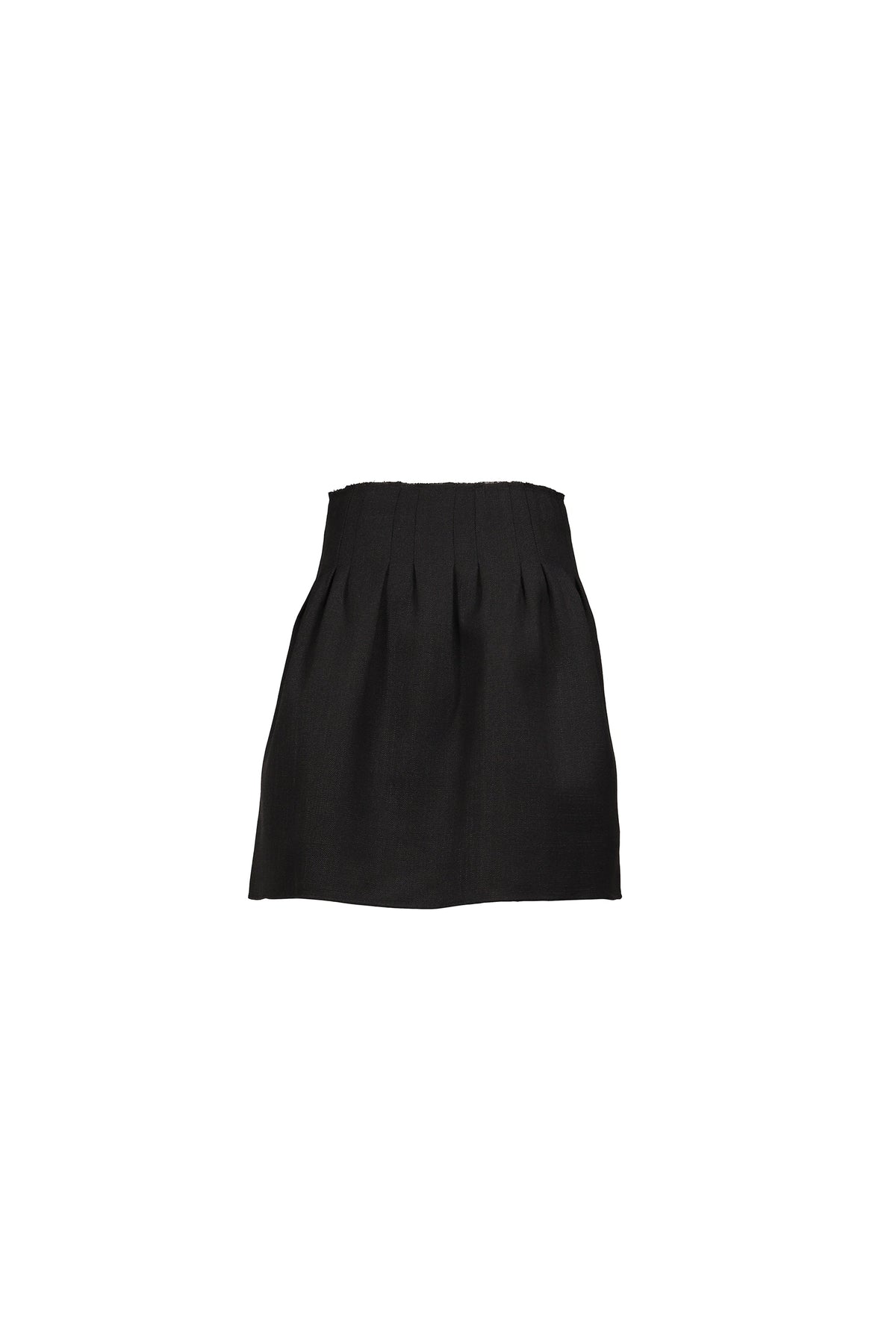 SHUSHU/TONG 【本物保証】 スカート ストリート系 レディース LOW-WAIST PLEATED SKIRT / NVY