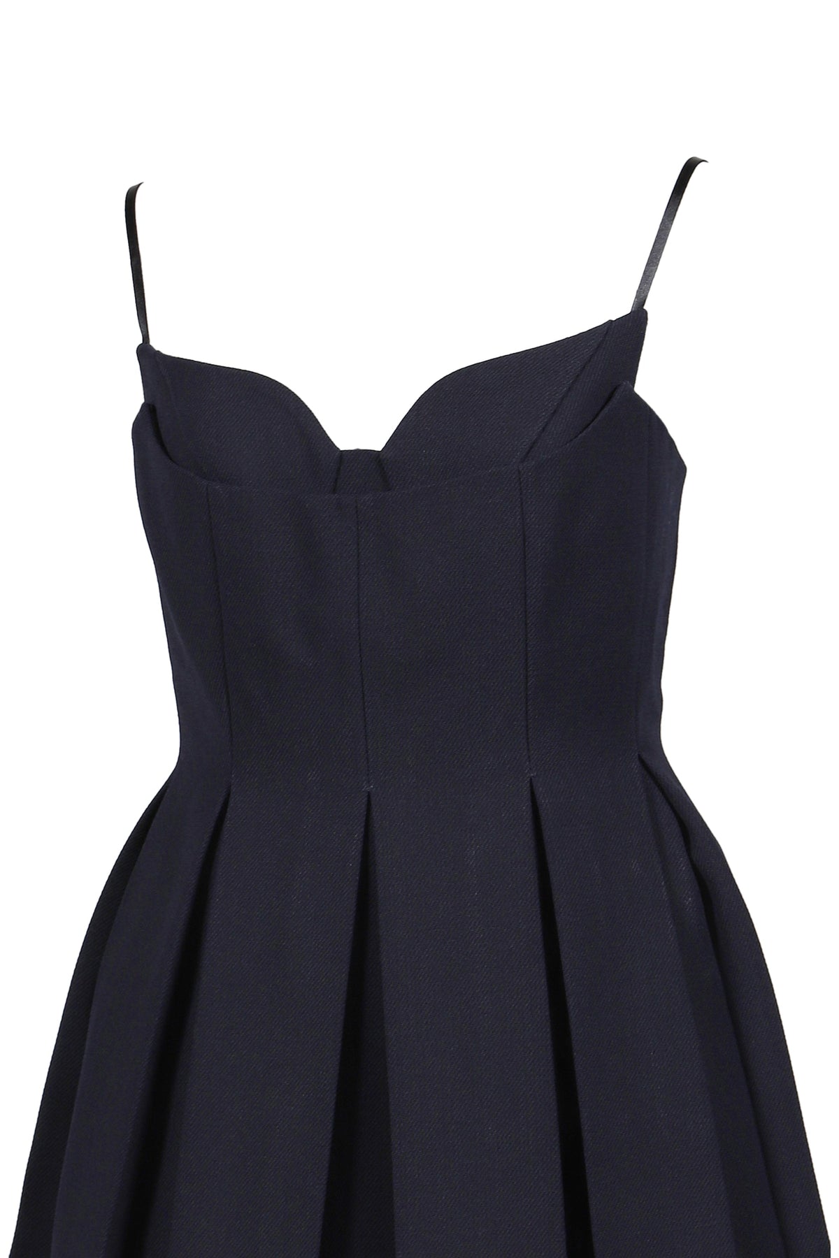 SHUSHU/TONG 【本物保証】 ワンピース ストリート系 レディース PLEATED CAMISOLE DRESS / NVY