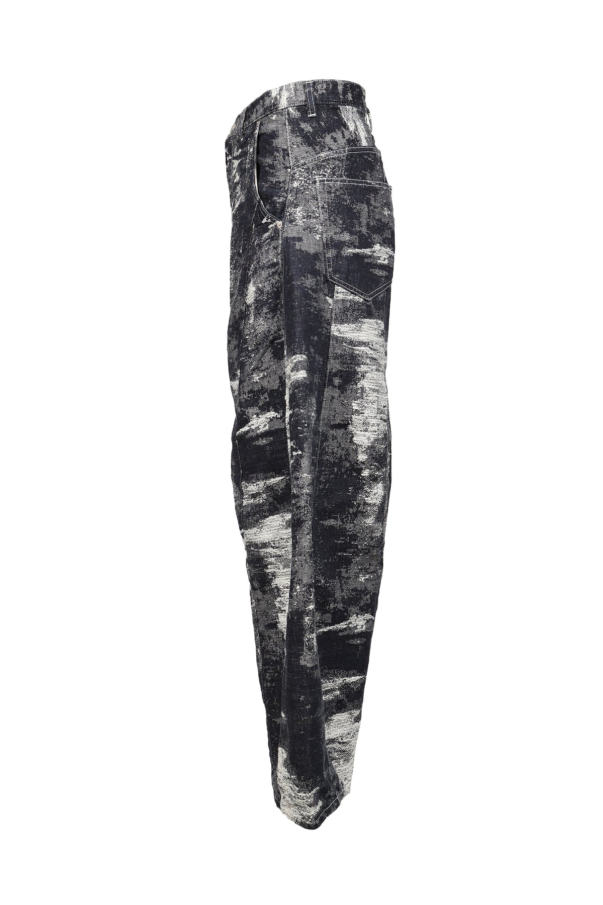 TAAKK ターク 【本物保証】 デニムパンツ ストリート系 メンズ DENIM CURVED PANTS / ONE WASH
