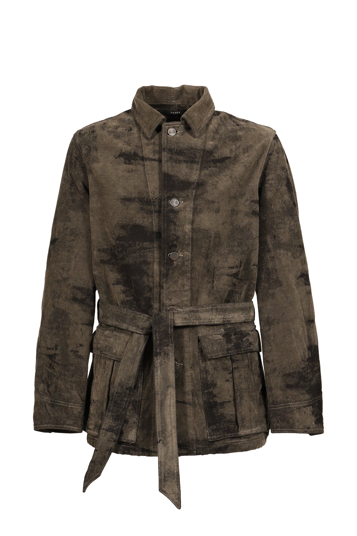 TAAKK ターク 【本物保証】 ジャケット ストリート系 メンズ MOLE JACQUARD DENIM BLOUSON / GRY