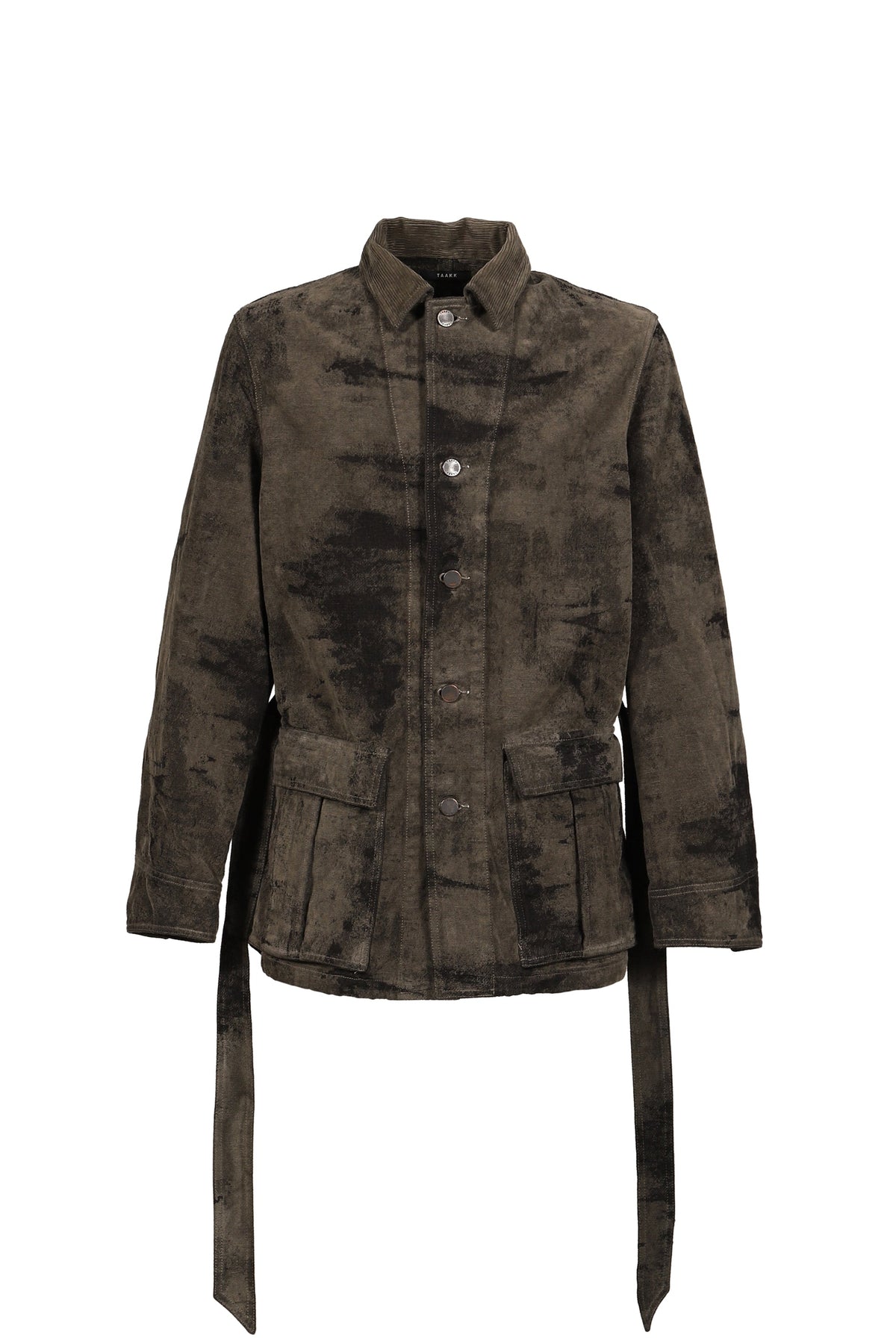 TAAKK ターク 【本物保証】 ジャケット ストリート系 メンズ MOLE JACQUARD DENIM BLOUSON / GRY