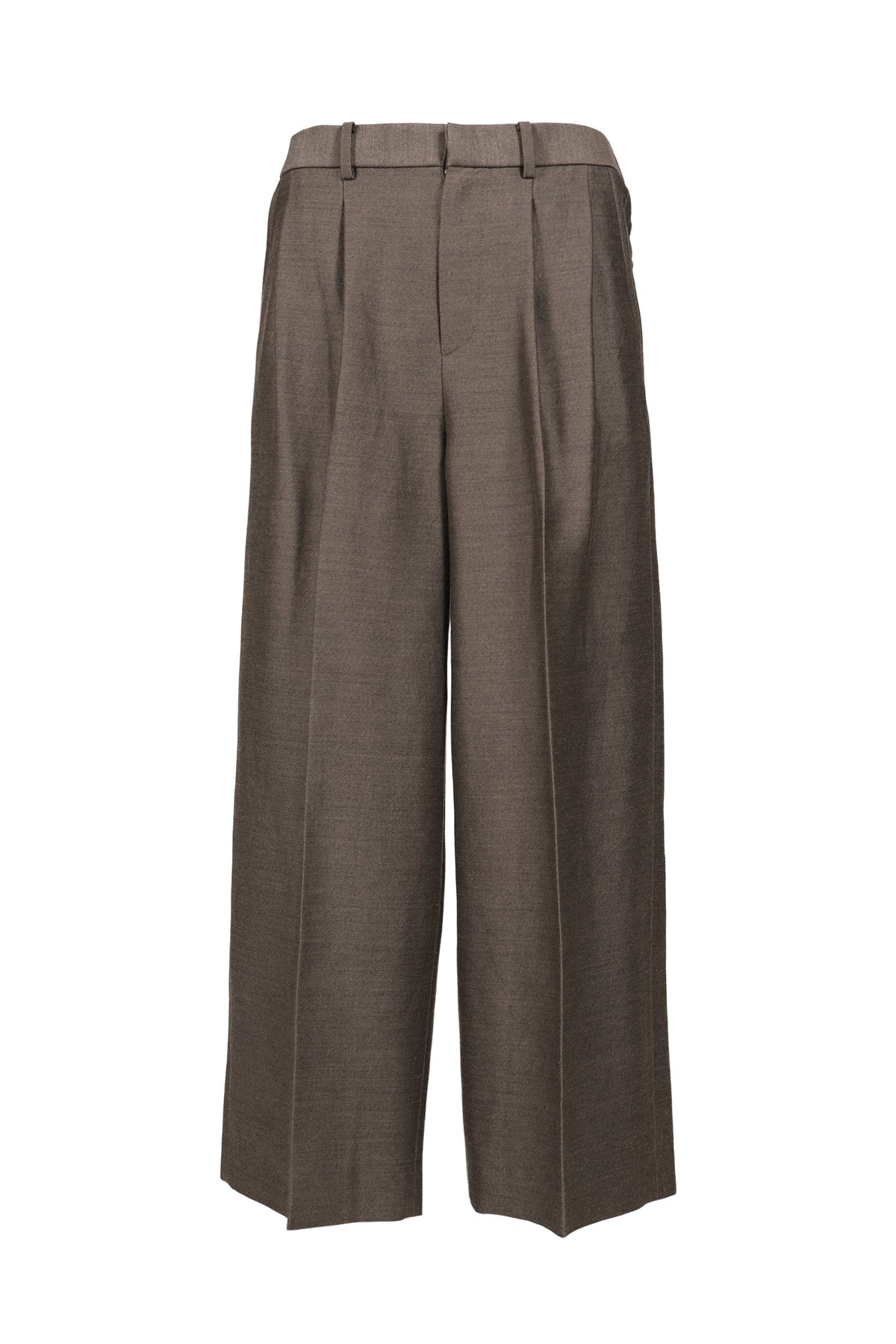 TAAKK ターク 【本物保証】 パンツ ストリート系 メンズ TWO-TUCK WIDE TROUSERS / BRW