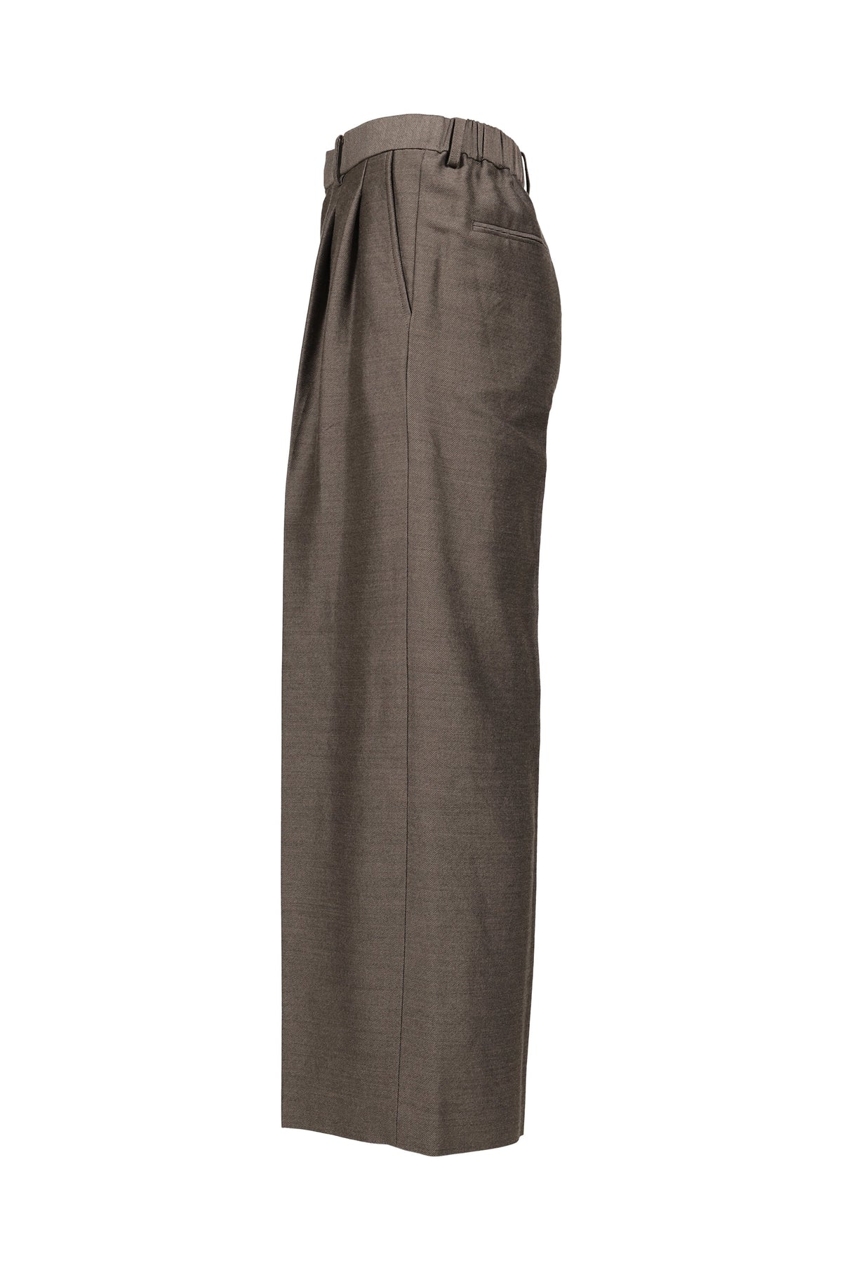 TAAKK ターク 【本物保証】 パンツ ストリート系 メンズ TWO-TUCK WIDE TROUSERS / BRW