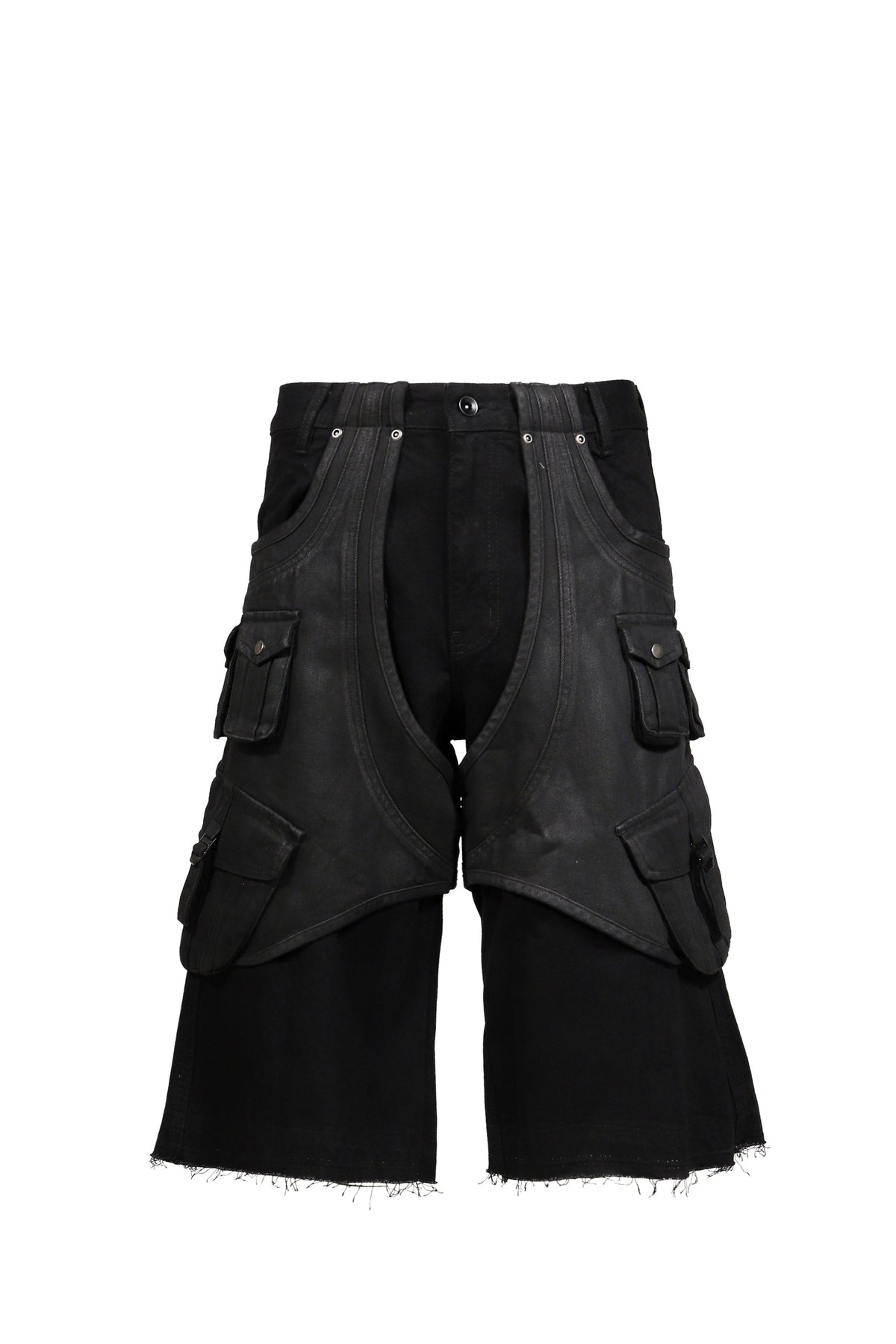Troubled Waters 荒れる海 【本物保証】 パンツ ストリート系 メンズ PARASITE JORTS / WASHED BLK