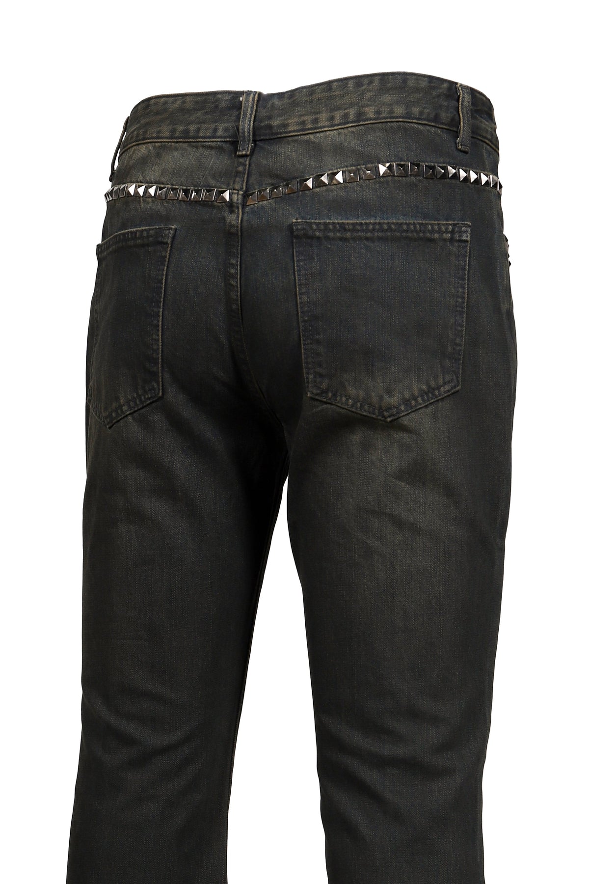 Troubled Waters 荒れる海 【本物保証】 デニムパンツ ストリート系 メンズ SIDE LACE JEANS / DIRT