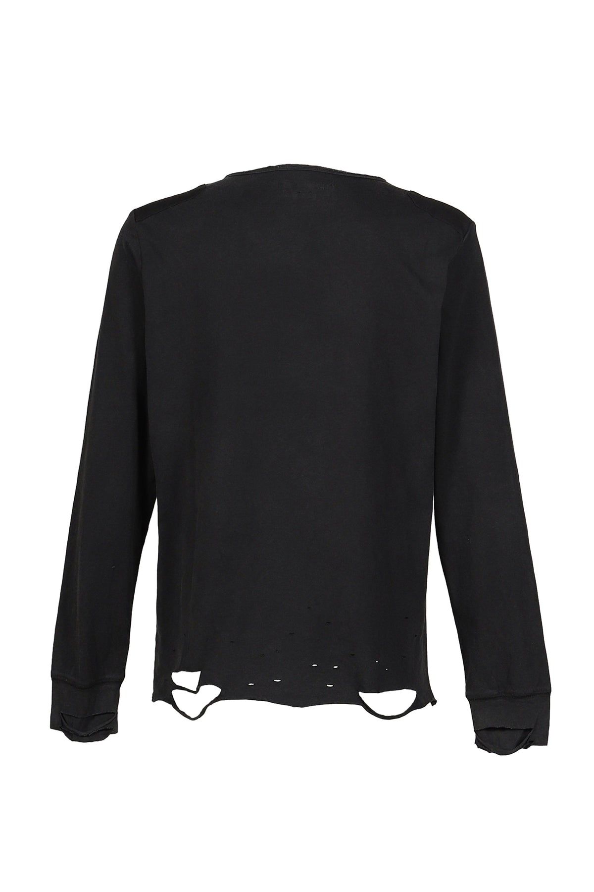 Troubled Waters 荒れる海 【本物保証】 シャツ ストリート系 メンズ VOID HENLEY SHIRT / FADED BLK