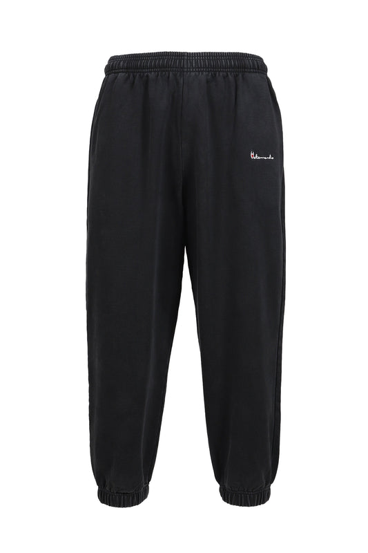 VETEMENTS ヴェトモン 【本物保証】 スウェットパンツ ストリート系 メンズ ATHLETIC LOGO ELASTIC SWEATPANTS / BLK
