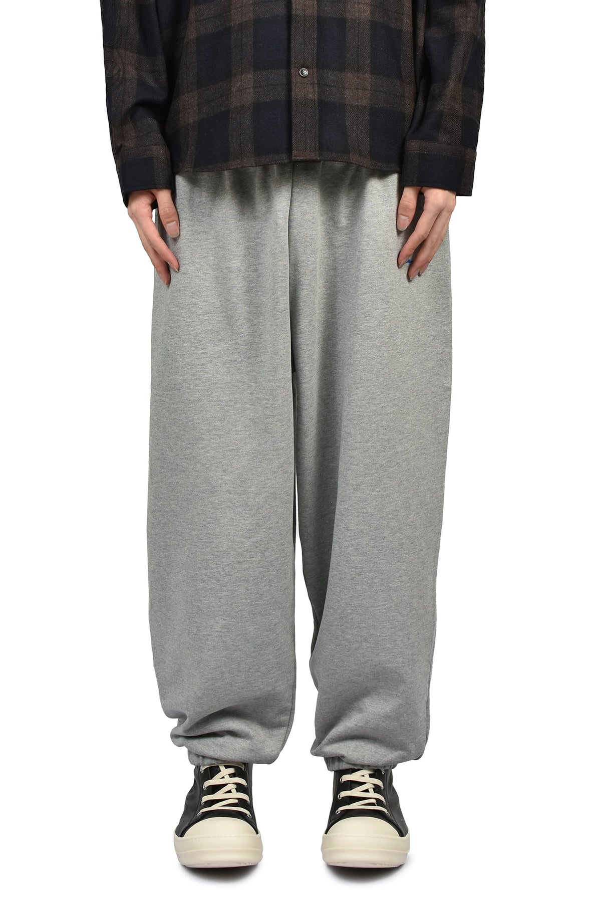 VETEMENTS ヴェトモン 【本物保証】 スウェットパンツ ストリート系 メンズ ATHLETIC LOGO ELASTIC SWEATPANTS / BLK