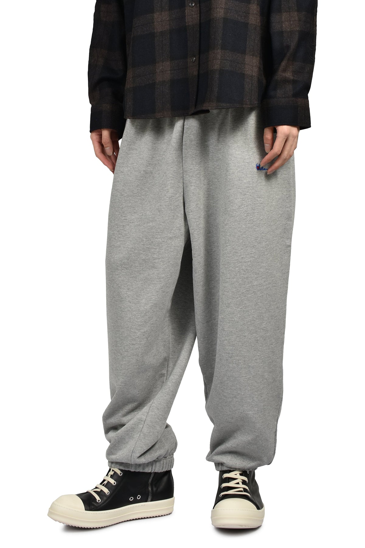 VETEMENTS ヴェトモン 【本物保証】 スウェットパンツ ストリート系 メンズ ATHLETIC LOGO ELASTIC SWEATPANTS / BLK